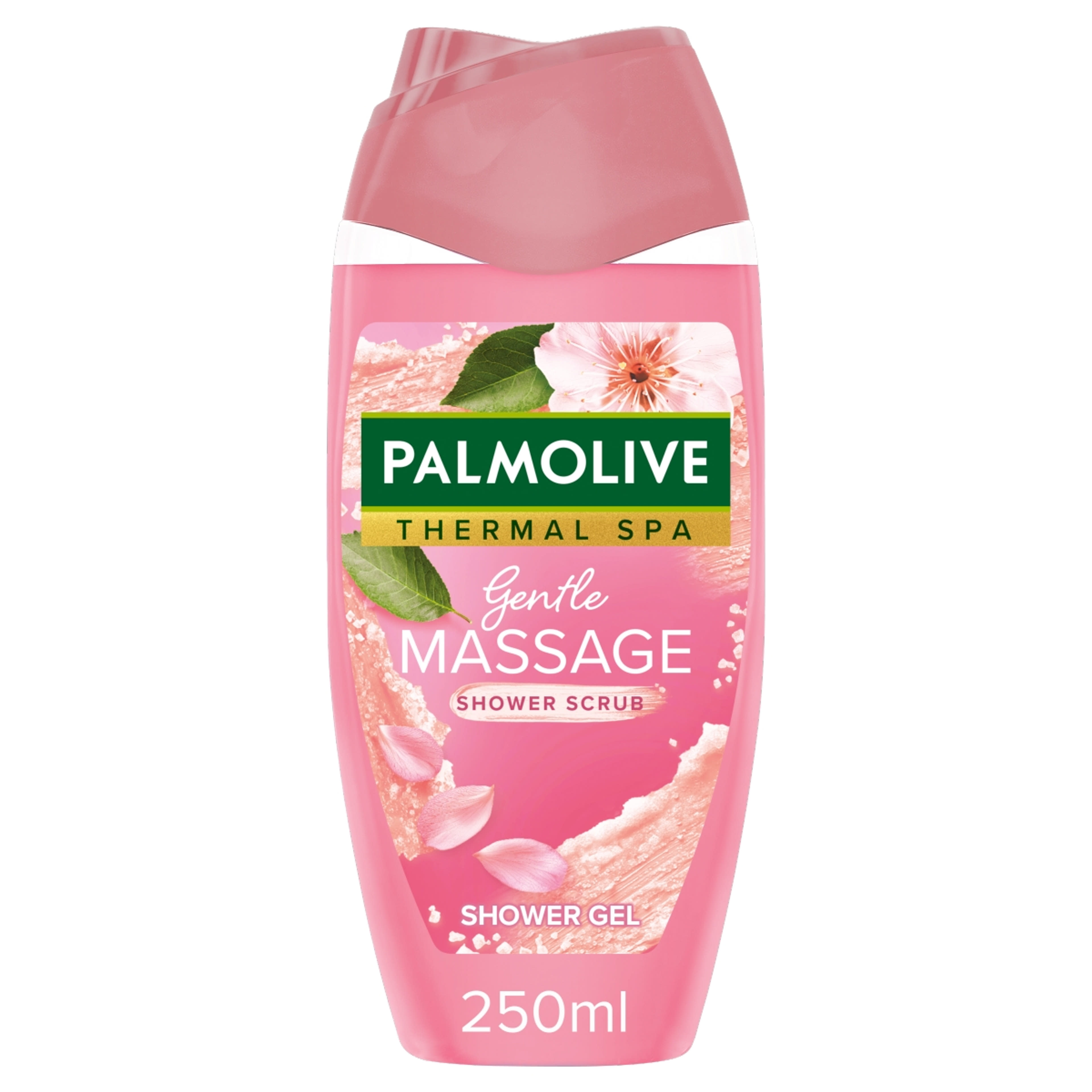 Palmolive Gentle Massage bőrradirozó tusfürdő cseresznyevirág illattal - 250 ml