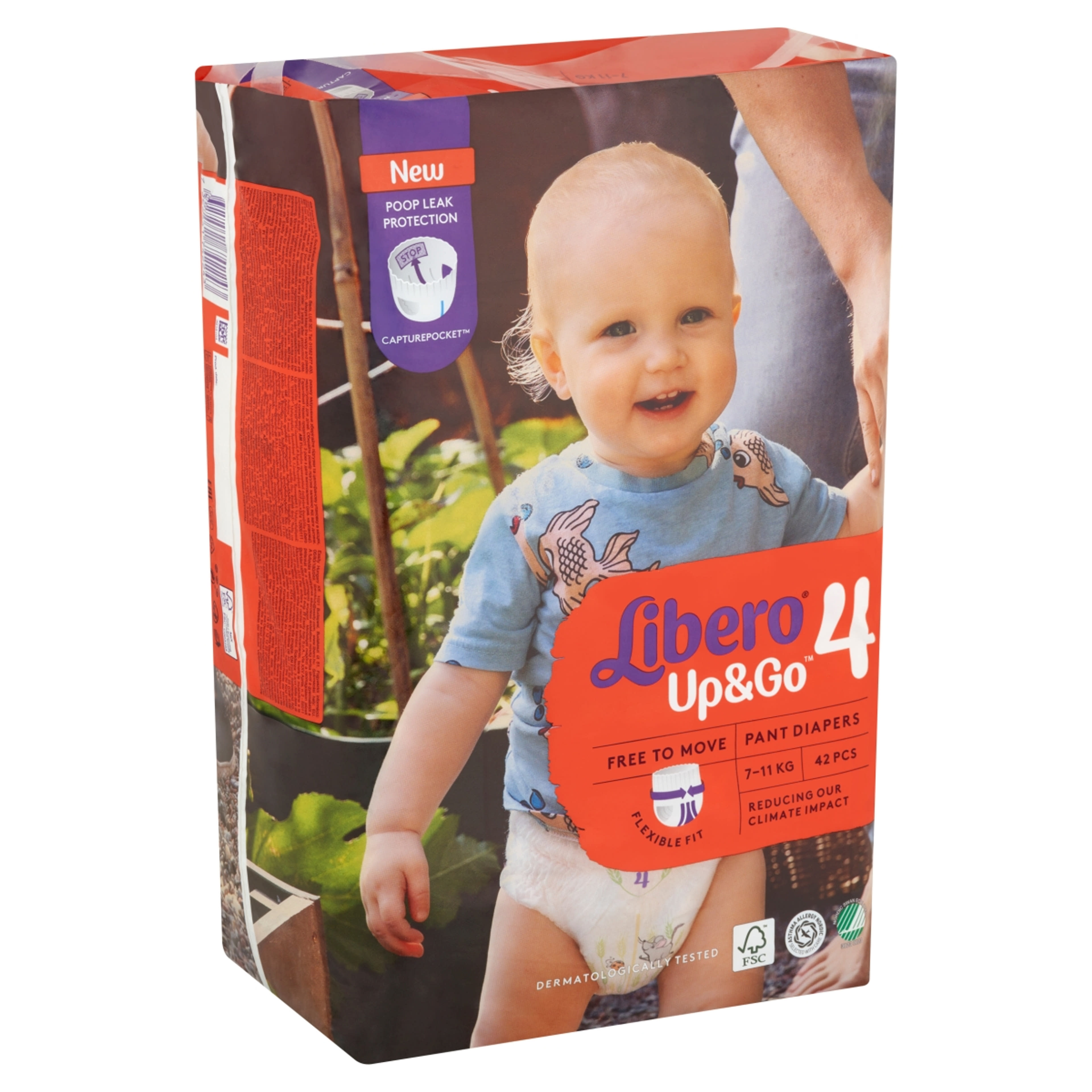 Libero Up&Go bugyipelenka, 4,-es 7-11 kg - 42 db-2