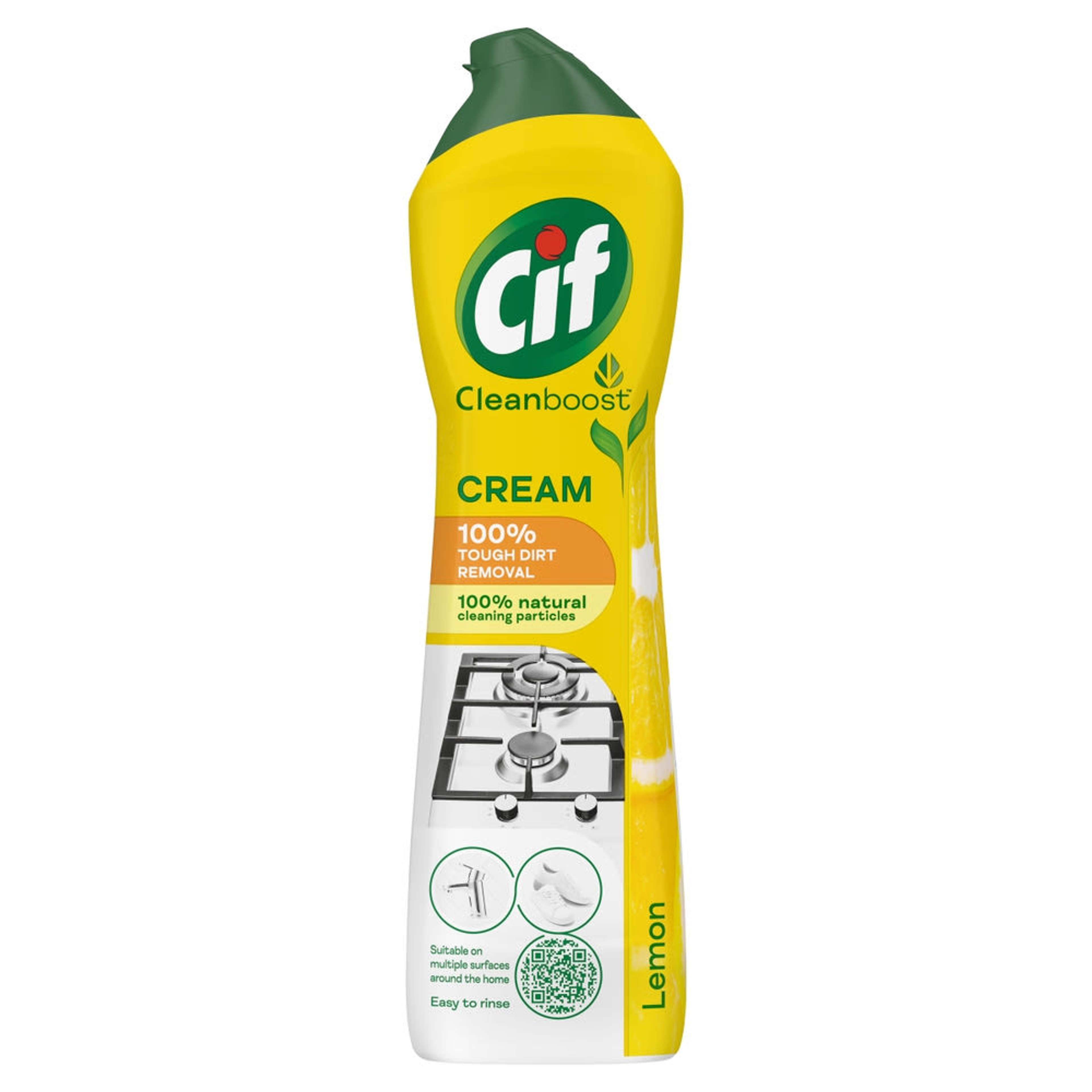 Cif Cleanboost Lemon súrolókrém - 500 ml