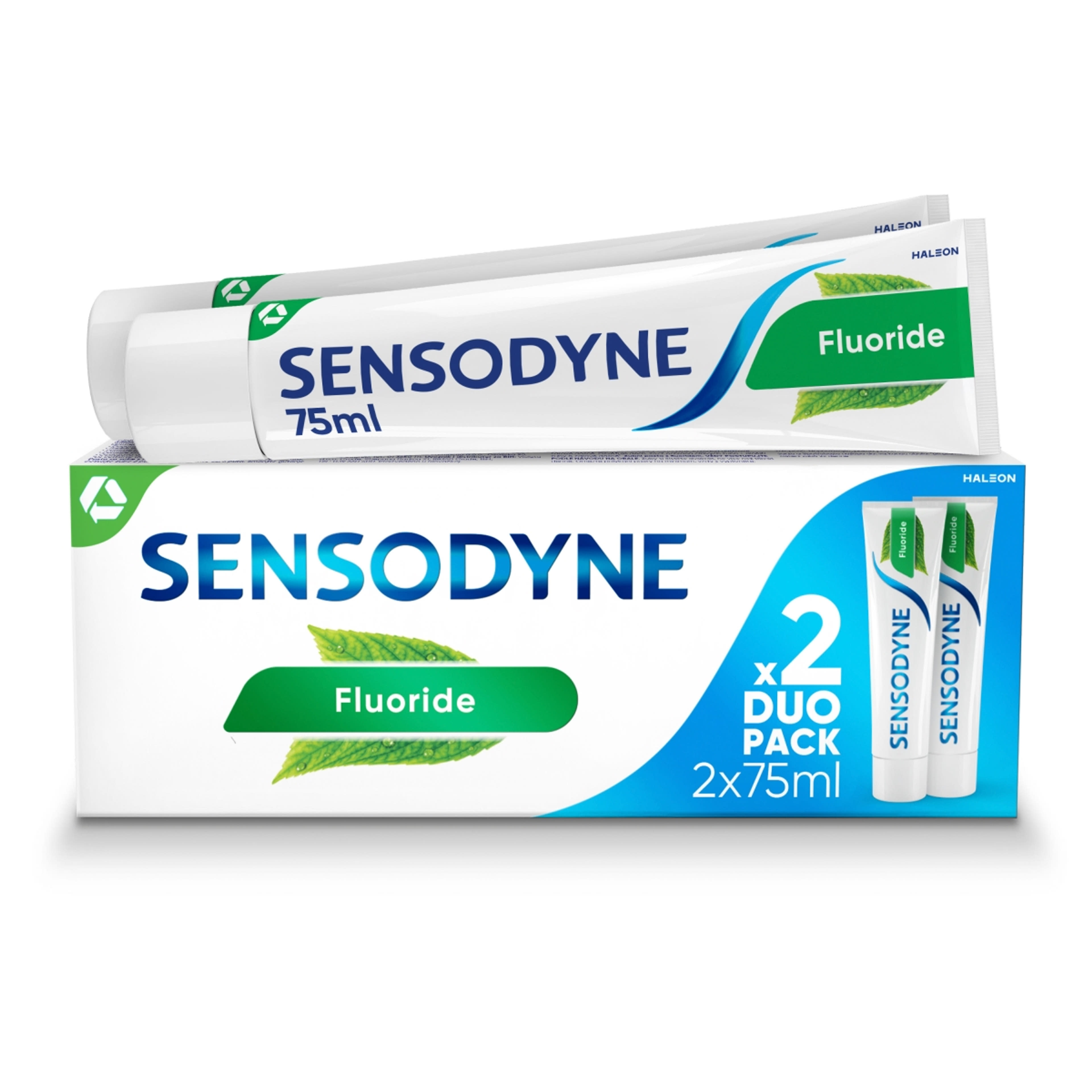 Sensodyne Fluoride fogkrém 2 x 75 ml - 150 ml-2