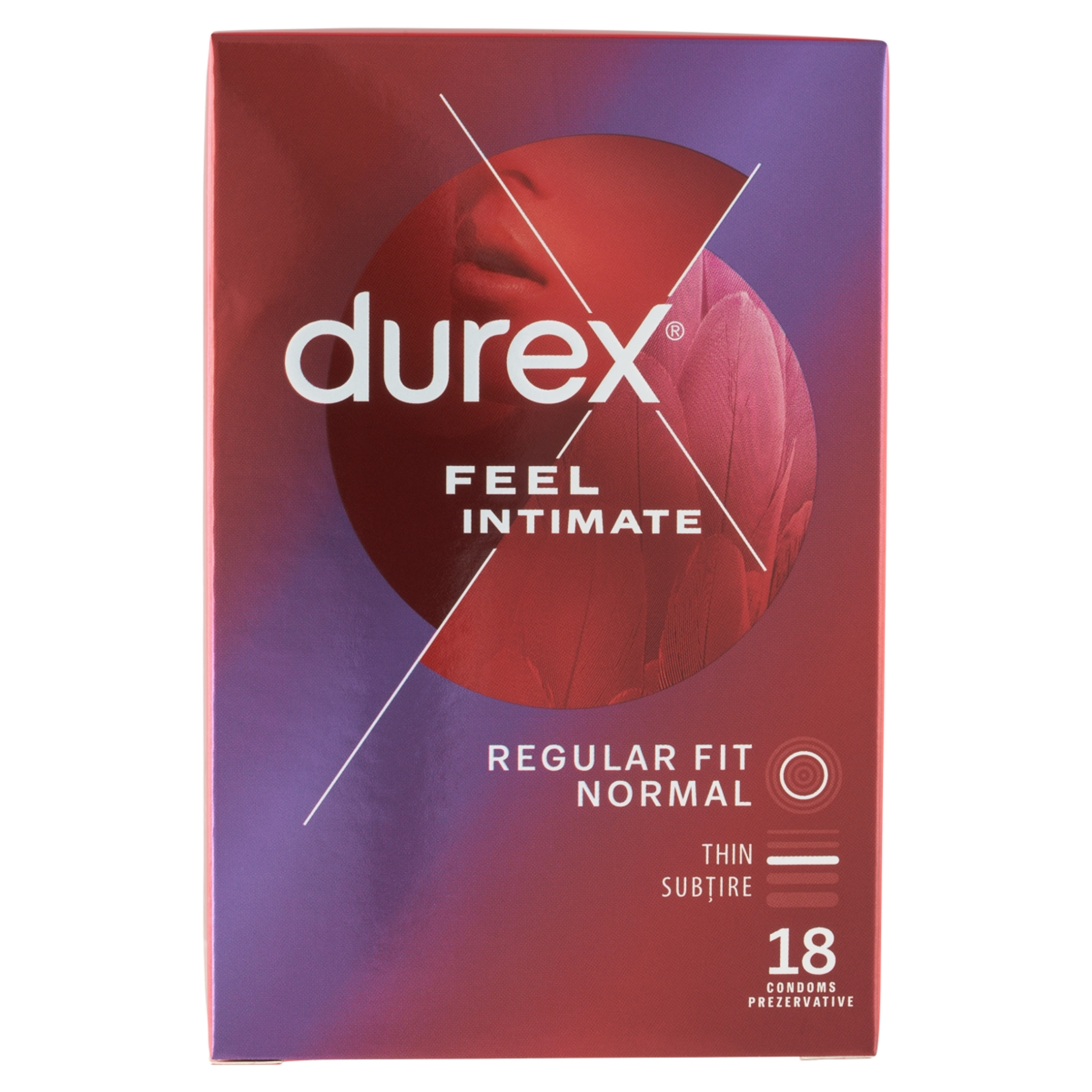 Durex Feel Intimate óvszer - 18 db