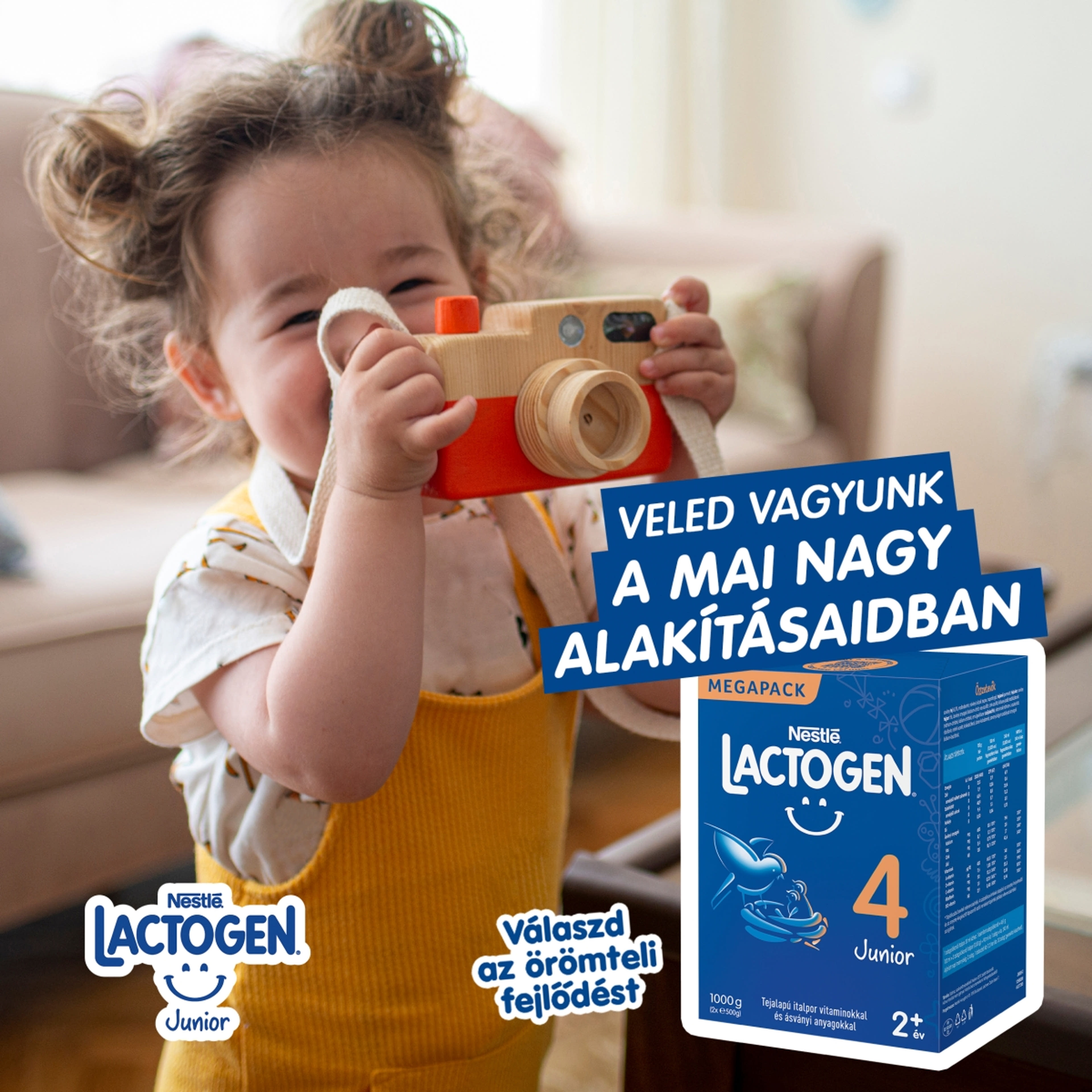 Lactogen 4 Junior tejalapú italpor vitaminokkal és ásványi anyagokkal 24 hónapos kortól - 1000 g-3