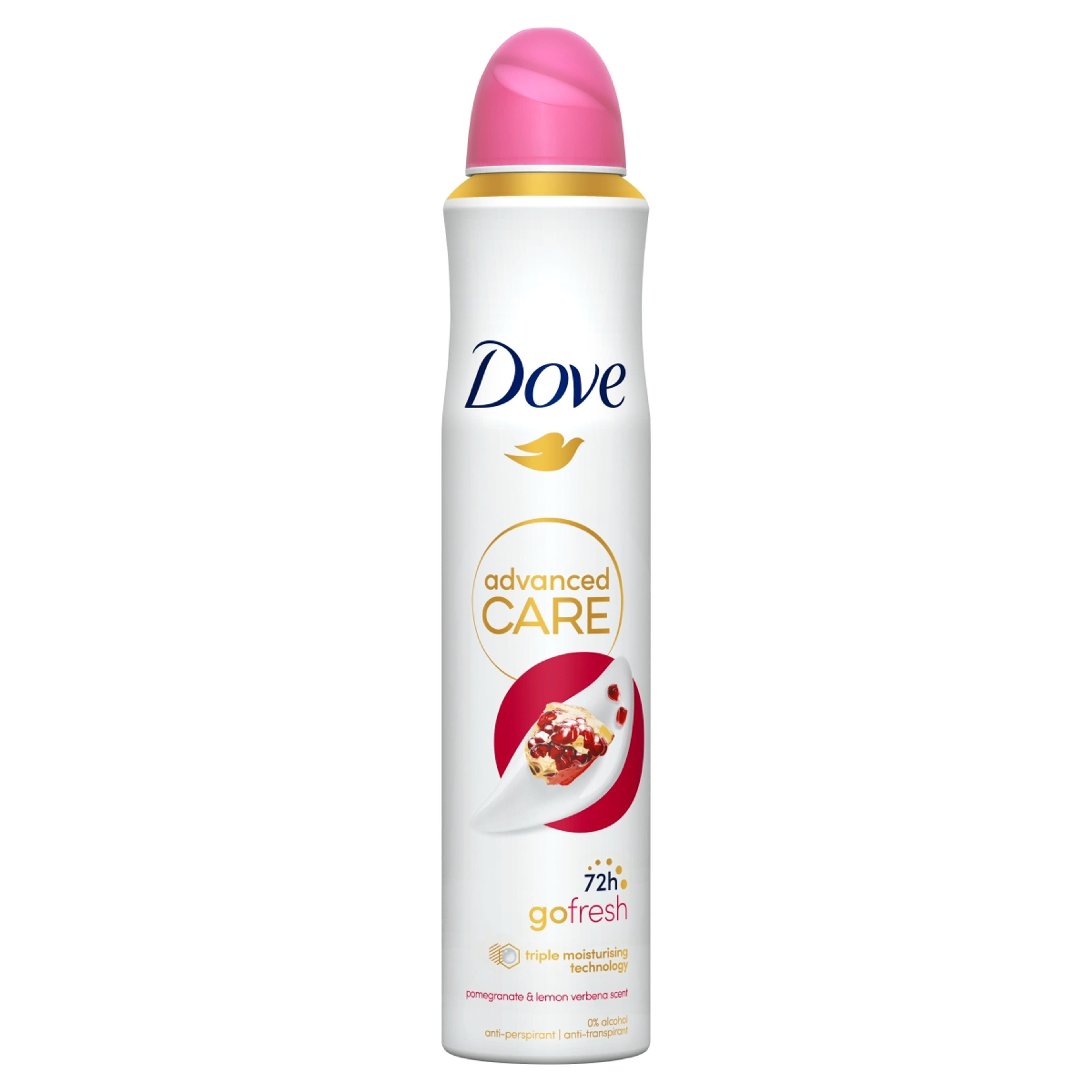 Dove Advanced Care Go Fresh Pomegranate & Lemon Verbena Scent dezodor spray - 200 ml-1
