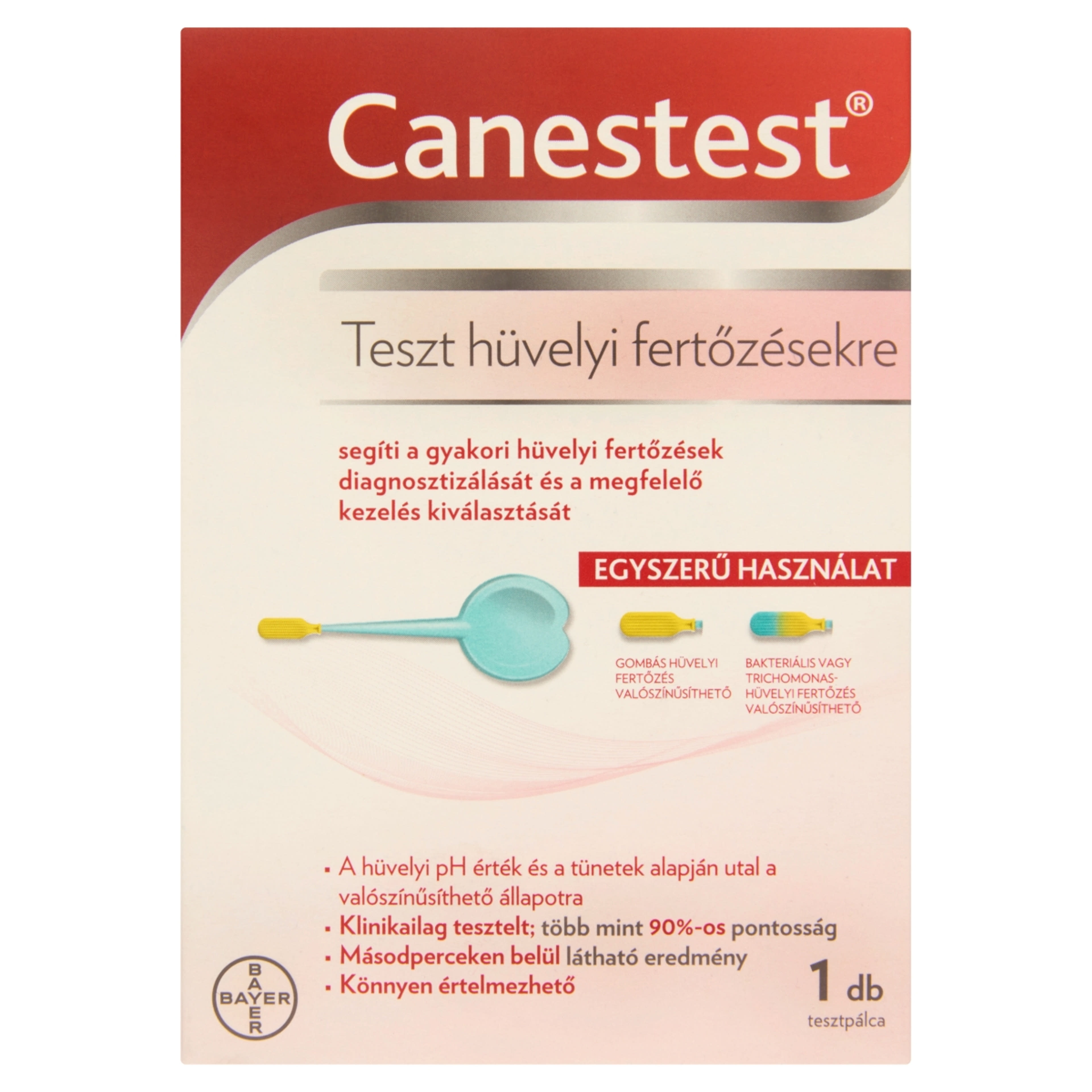 Canestest teszt hüvelyi fertőzésekre - 1 db-1