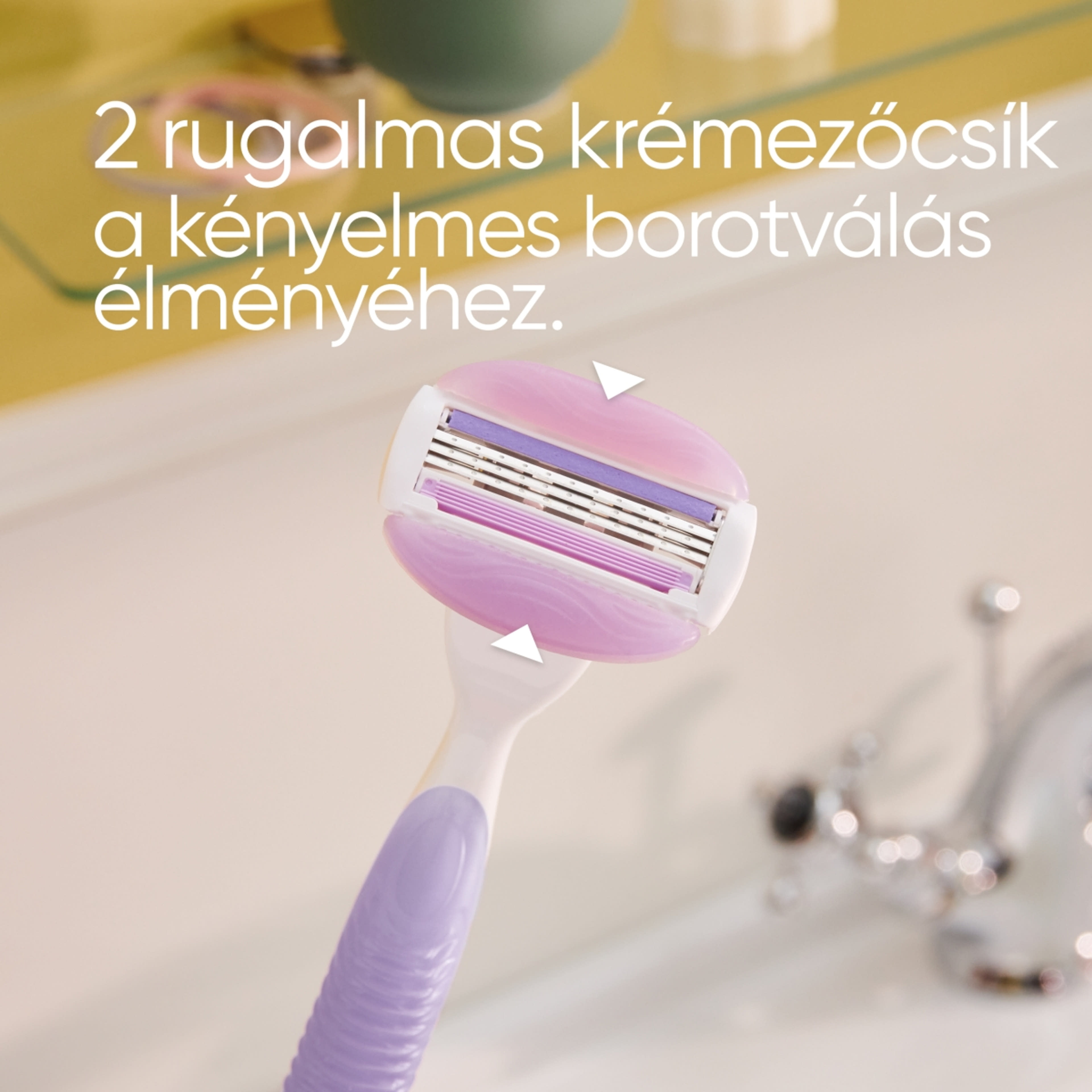 Gillette Venus Breeze 3 pengés borotva + 2 db borotvabetét - 1 db-2