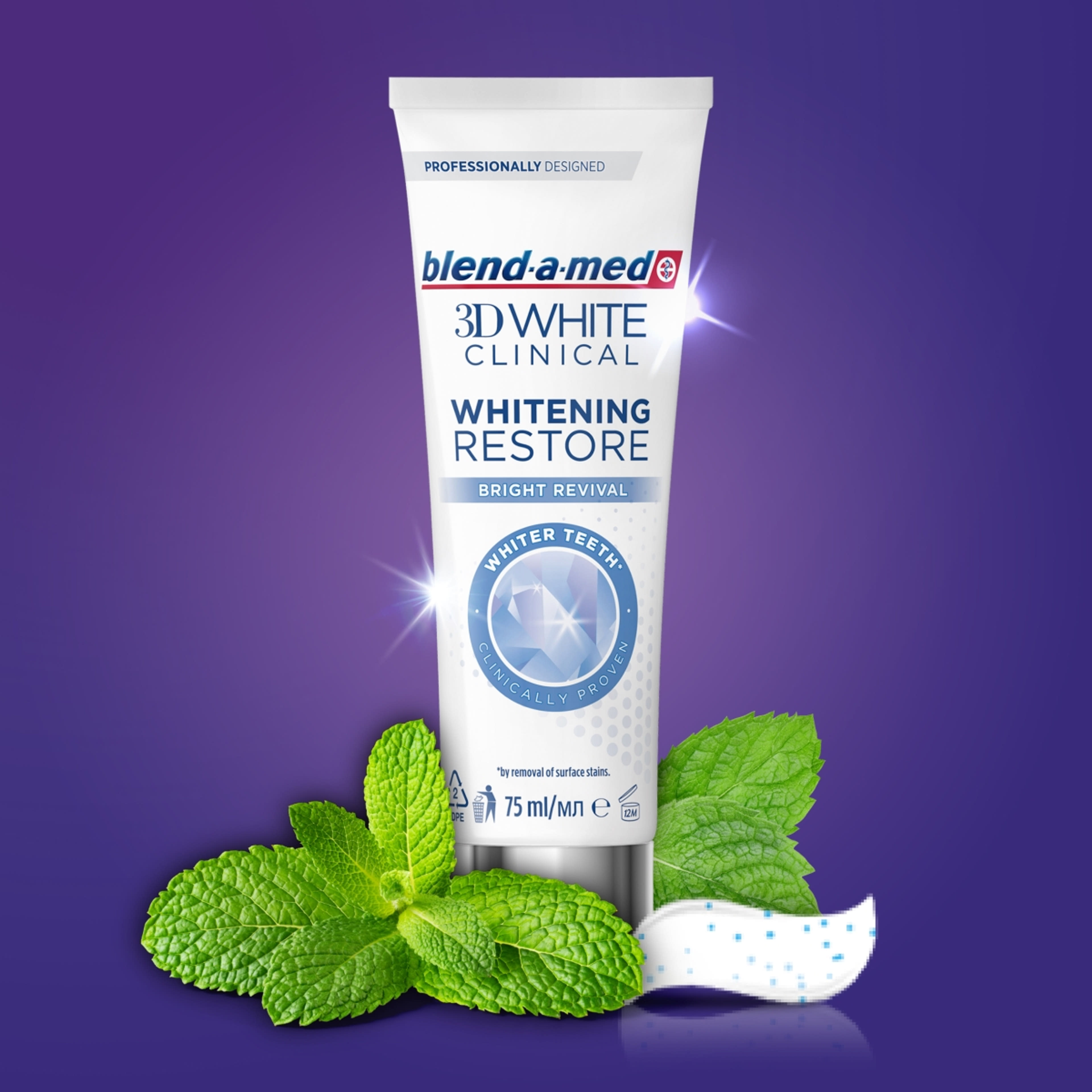 Blend-a-med 3D White Clinical Bright Revival fogkrém - 75 ml-9