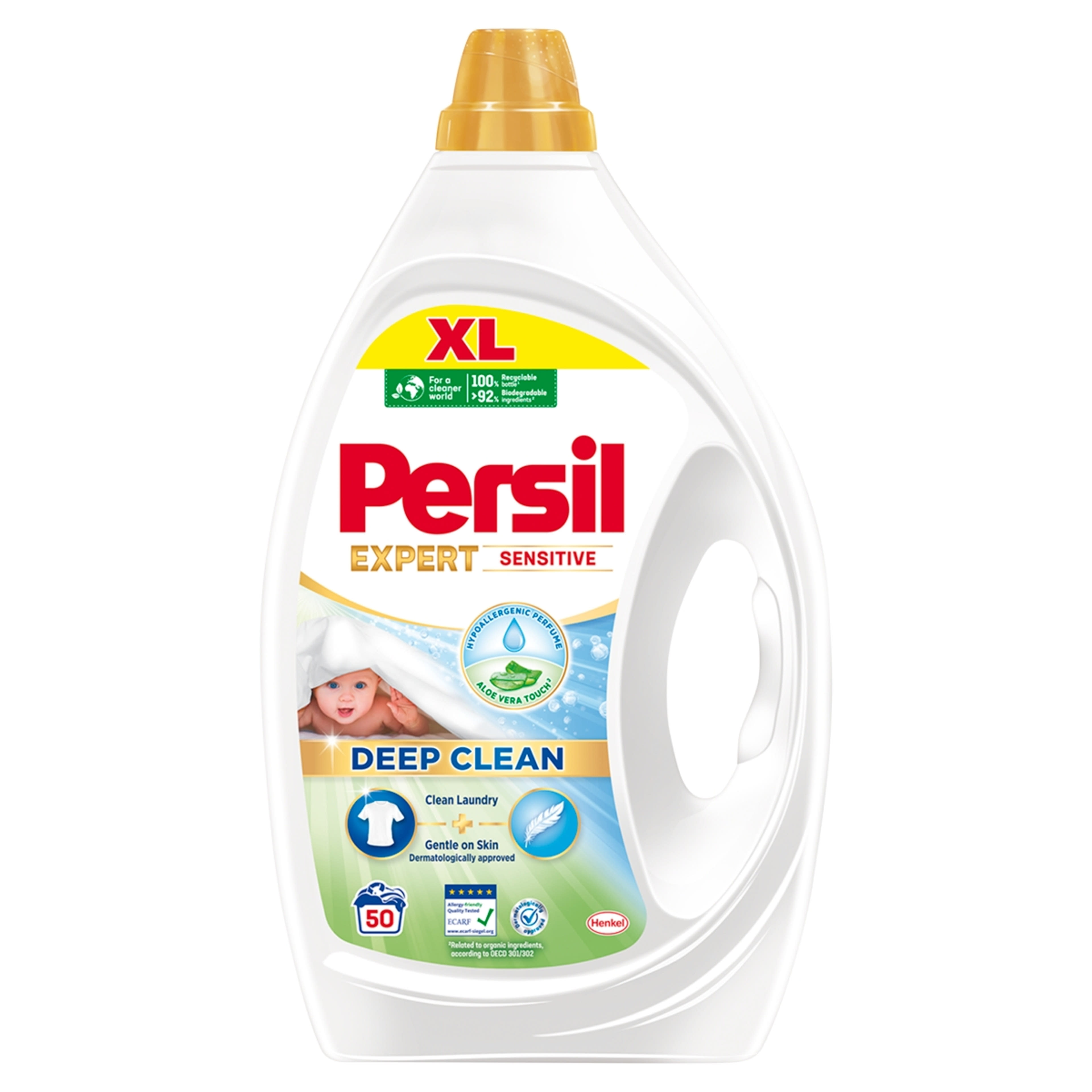 Persil Expert Sensitive folyékony mosószer 50 mosás - 2250 ml