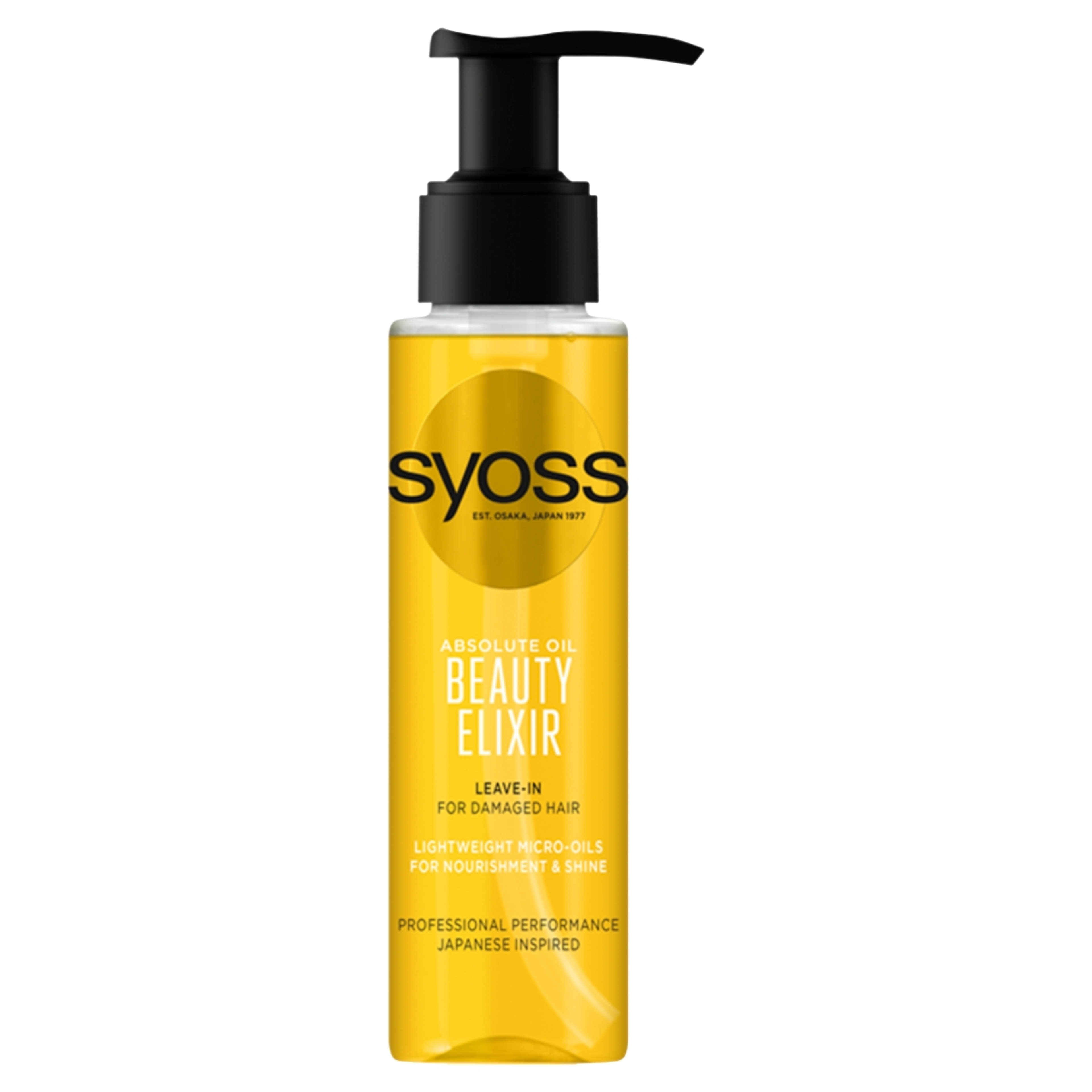 Syoss Beauty Elixir Absolute hajolaj - 100 ml