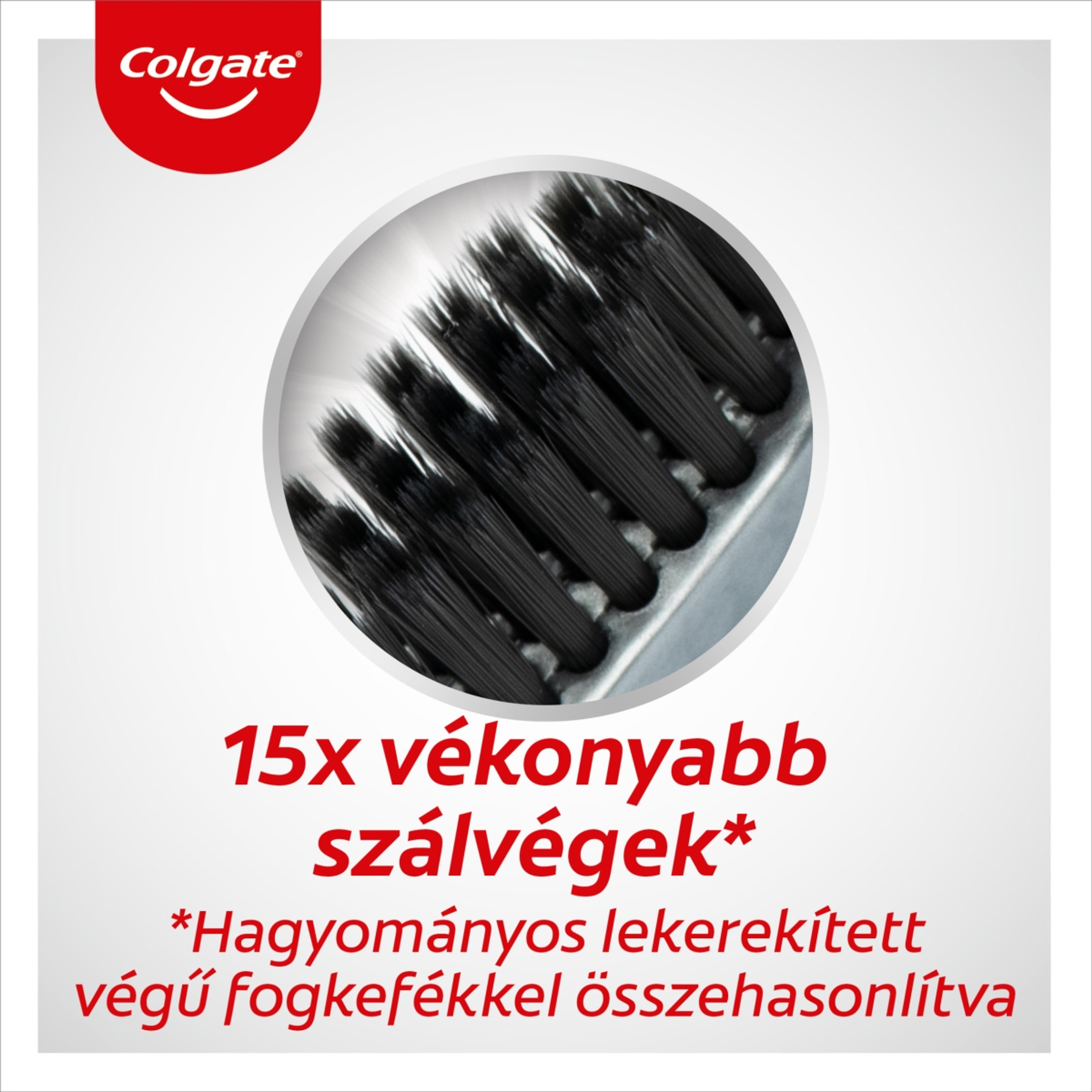 Colgate High Density Charcoal lágy fogkefe - 1 db-6