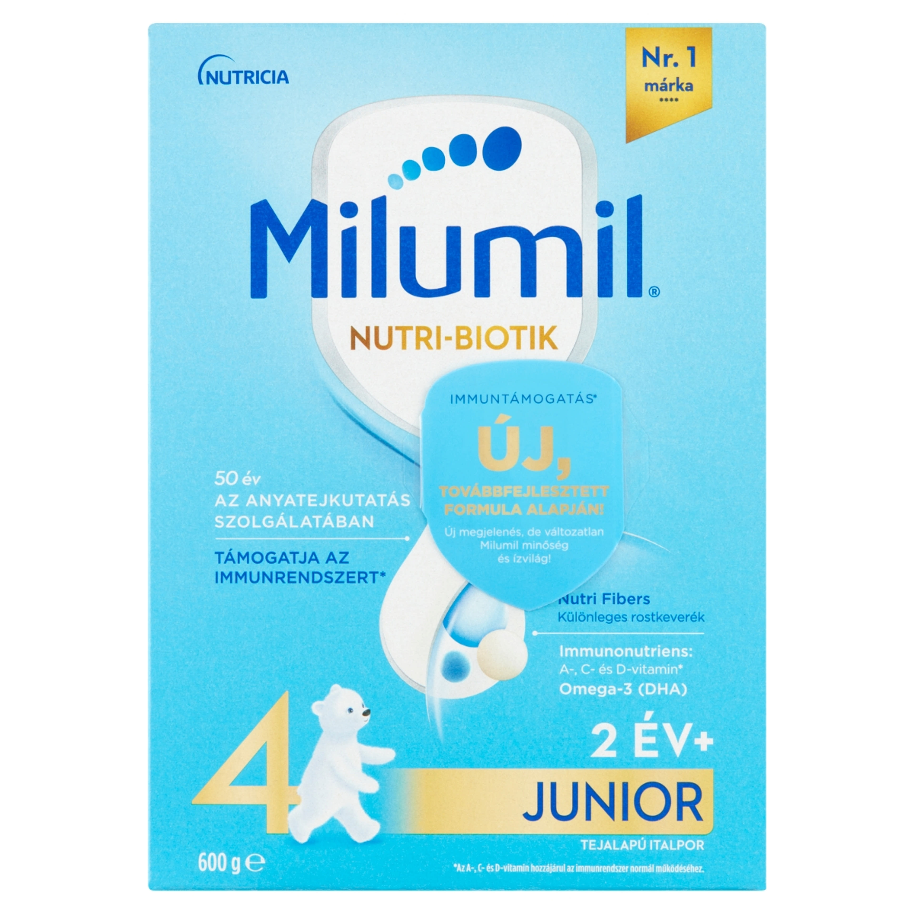 Milumil 4 Junior ital 2 éves kortól - 600 g-1