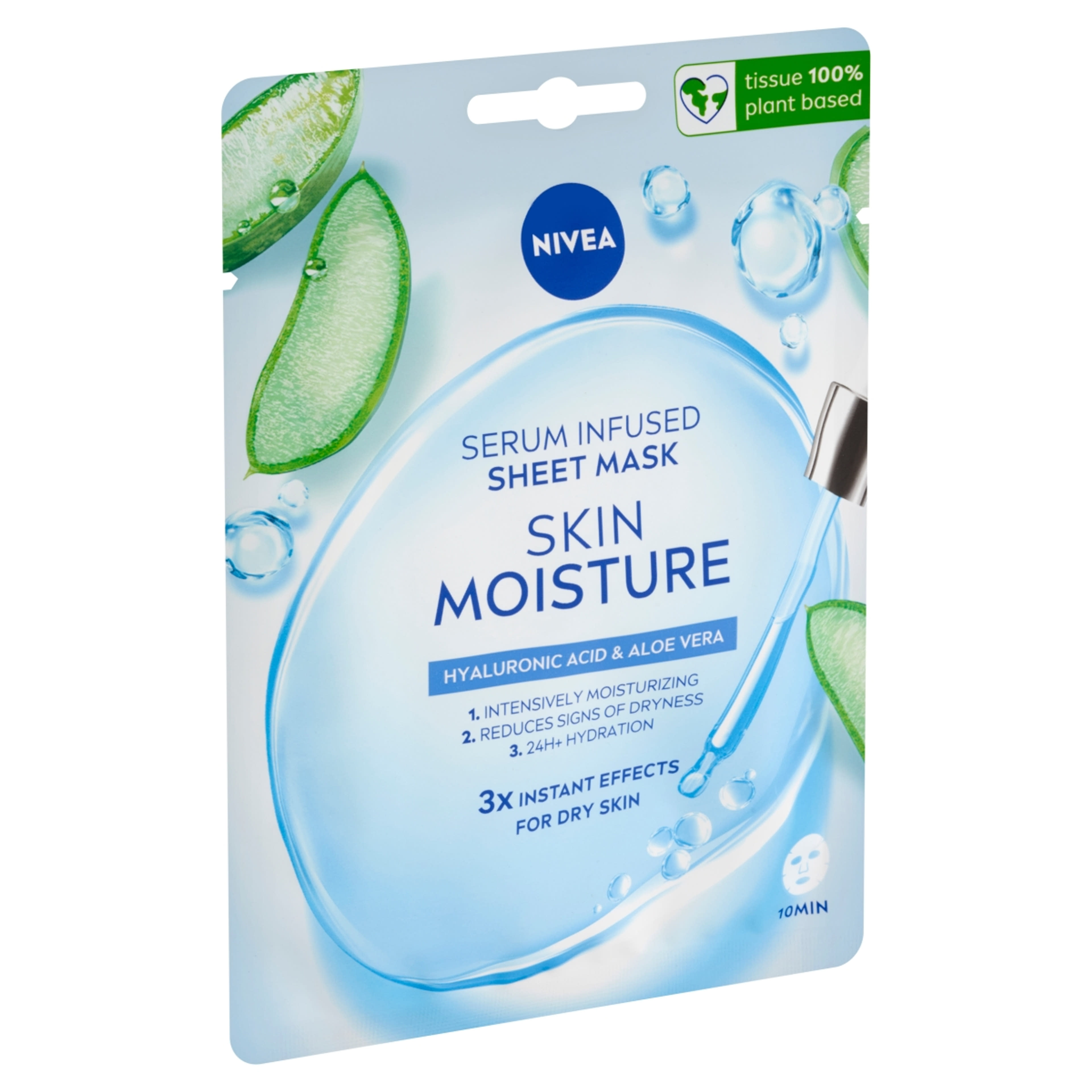 NIVEA Skin Moisture szérummal átitatott fátyolmaszk - 1 db-2