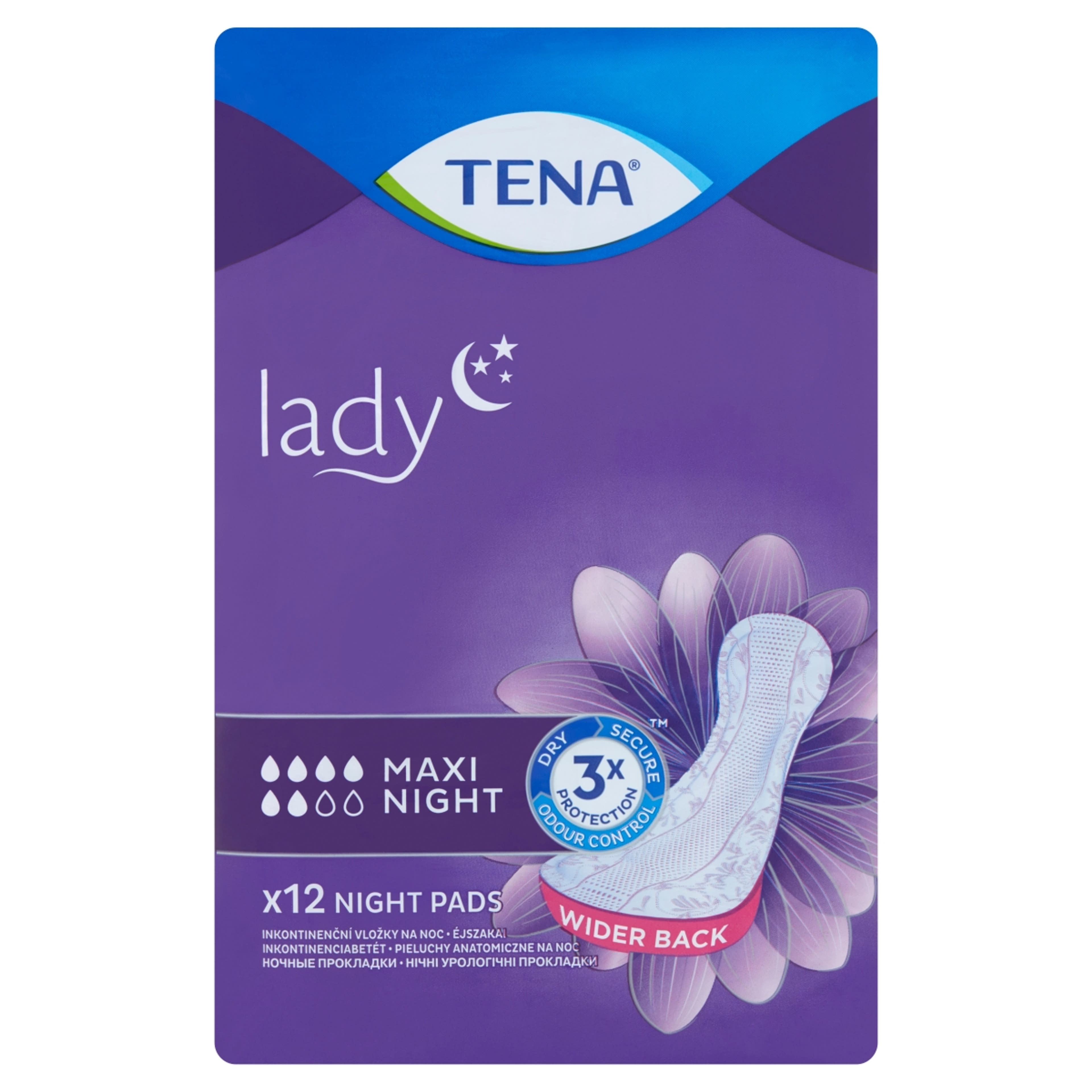 Tena Lady Maxi Night éjszakai betét - 12 db