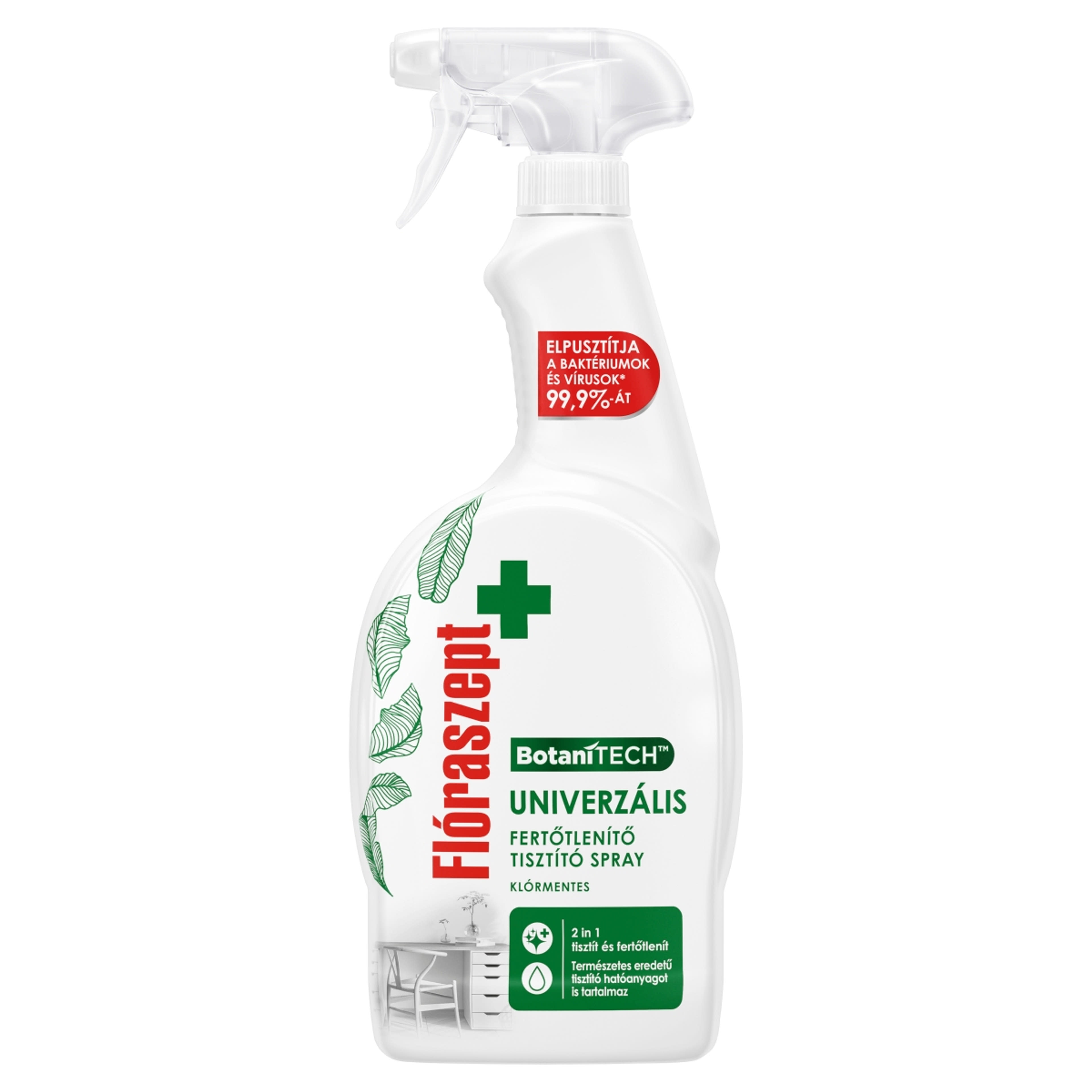 Flóraszept Botanitech univerzális fertőtlenítő spray - 700 ml