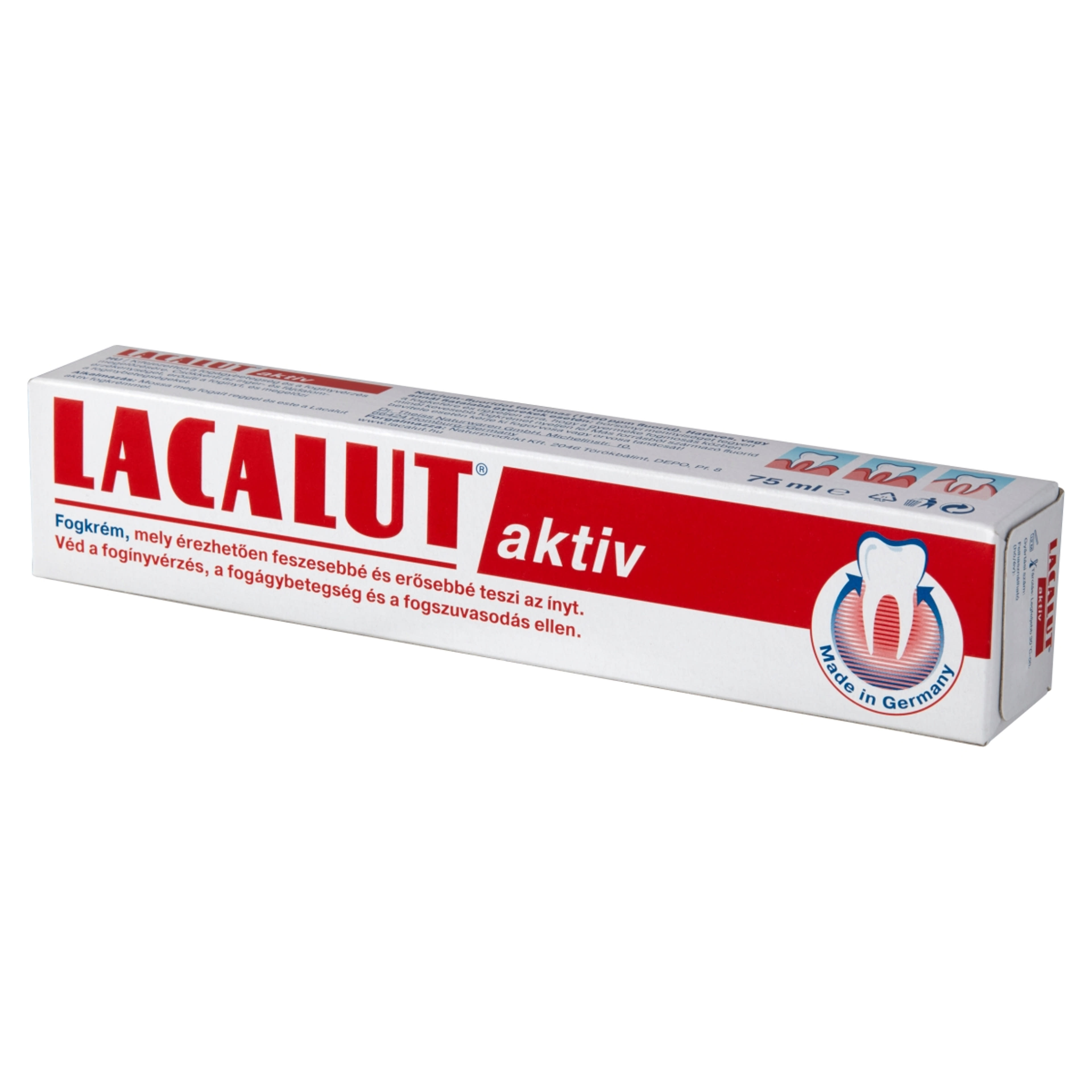Lacalut Aktív fogkrém - 75 ml-3