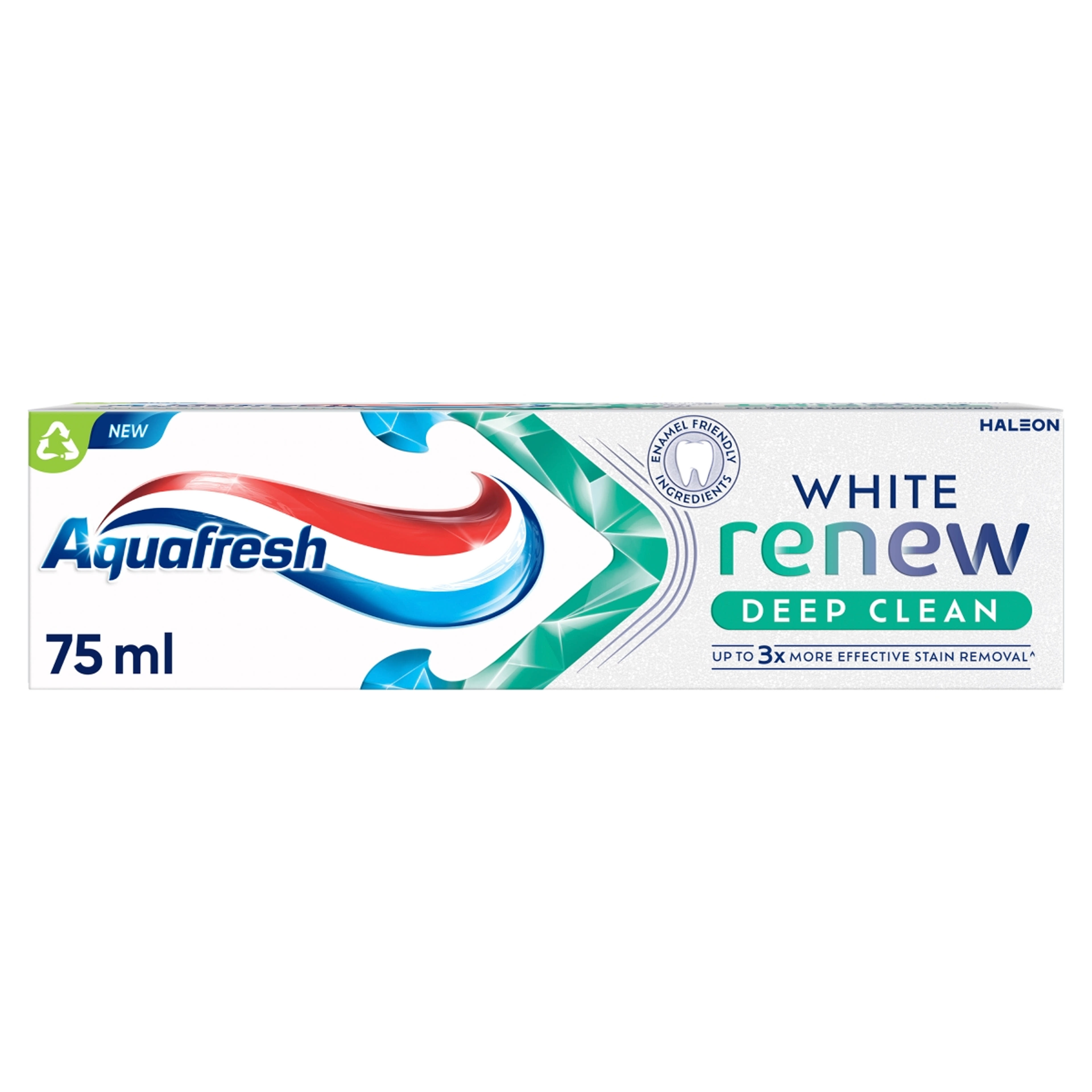 Aquafresh White Renew Deep Clean fluoridos fogkrém - 75 ml-1