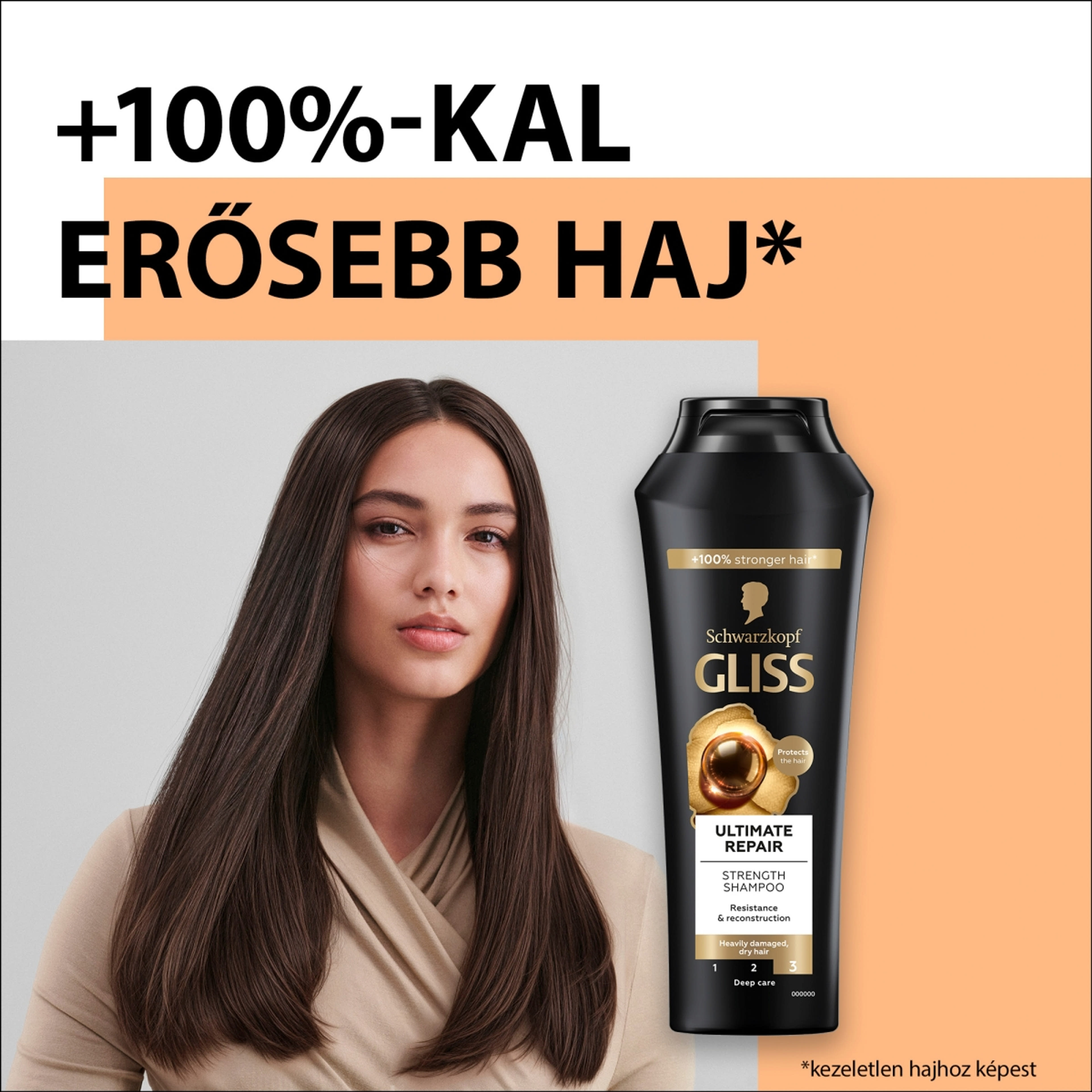 Gliss Ultimate Repair hajregeneráló sampon - 400 ml-3