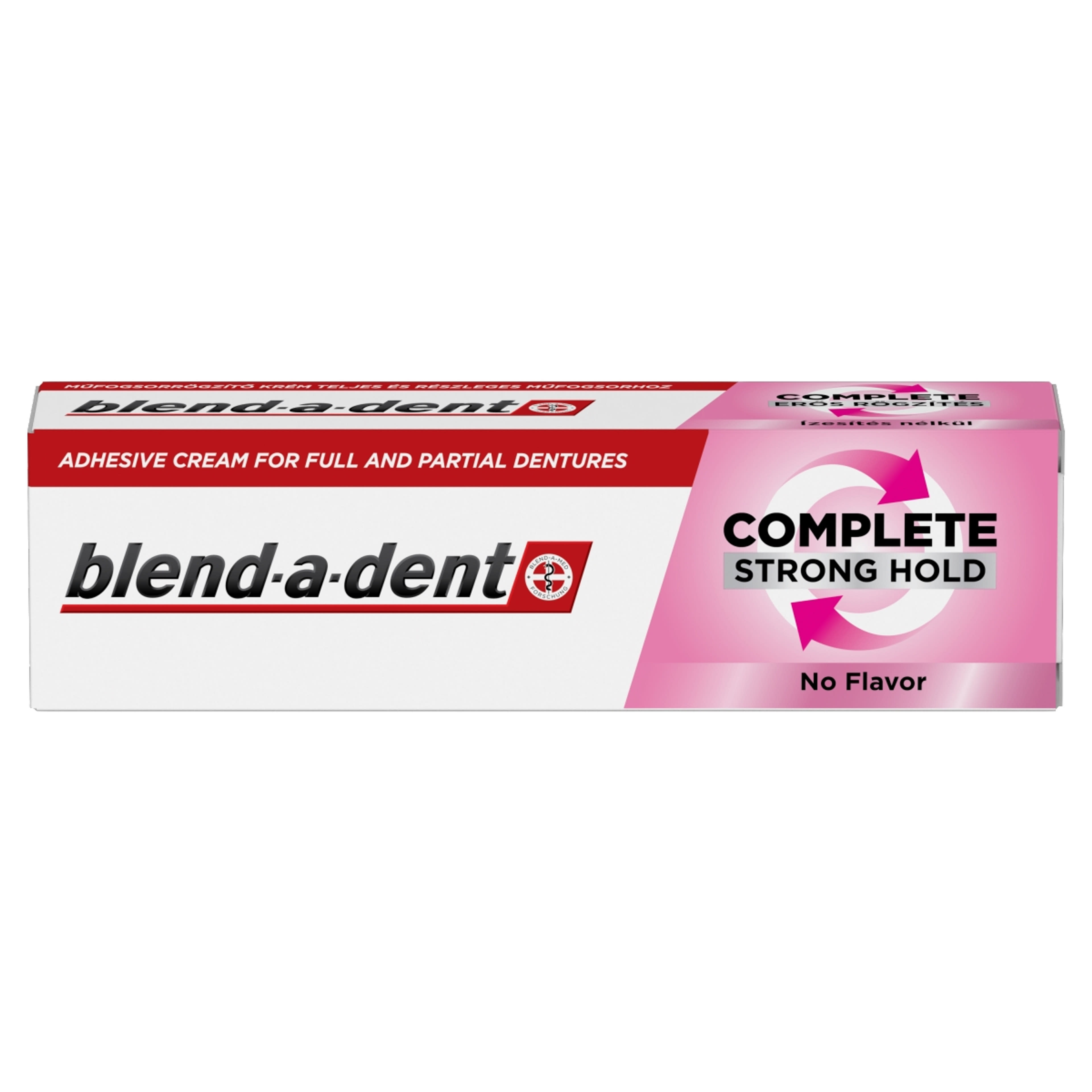 Blend-a-Dent Complete Semleges ízű műfogsorragasztó - 47 g-3