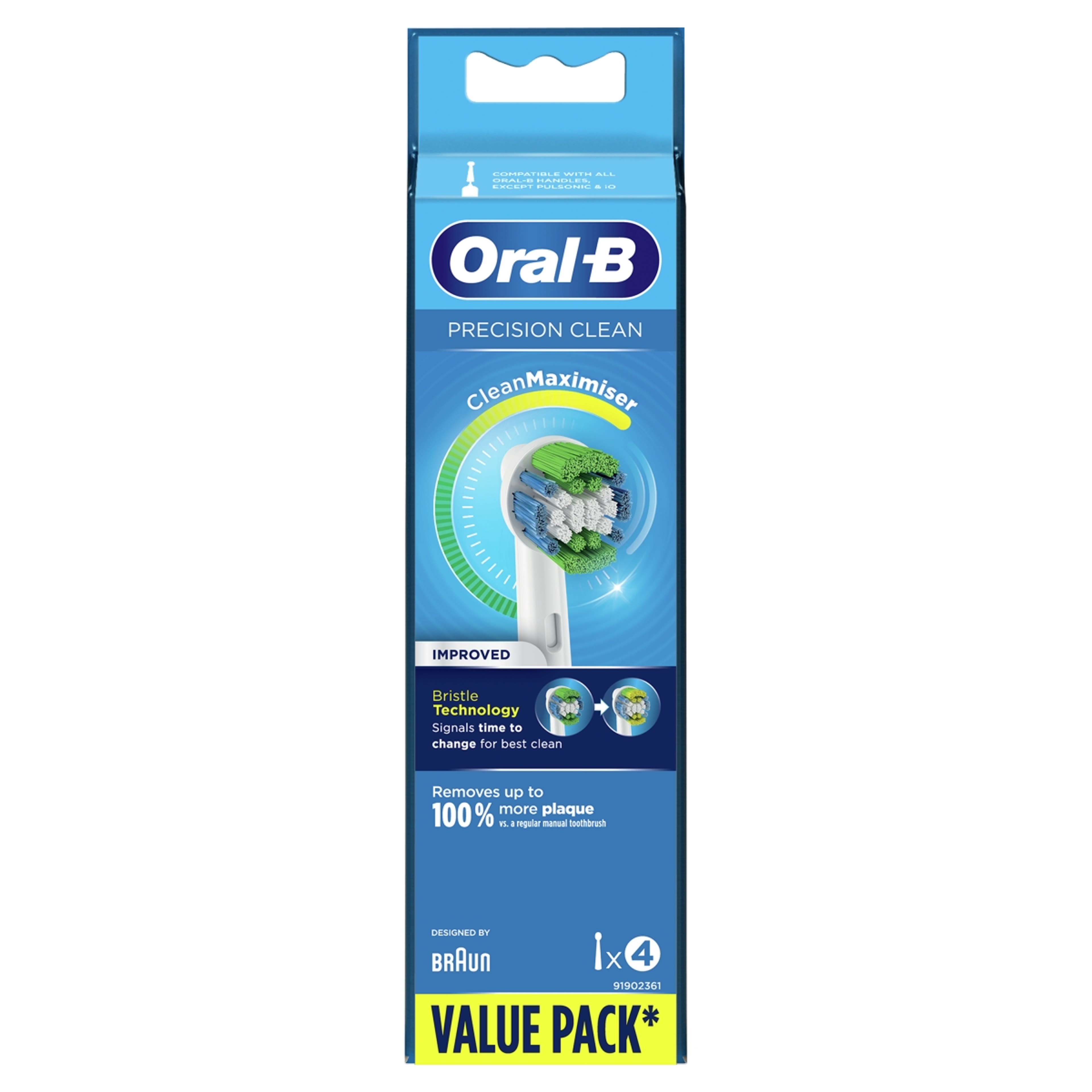 Oral-B Precision Clean elektromos fogkefe pótfej - 4 db