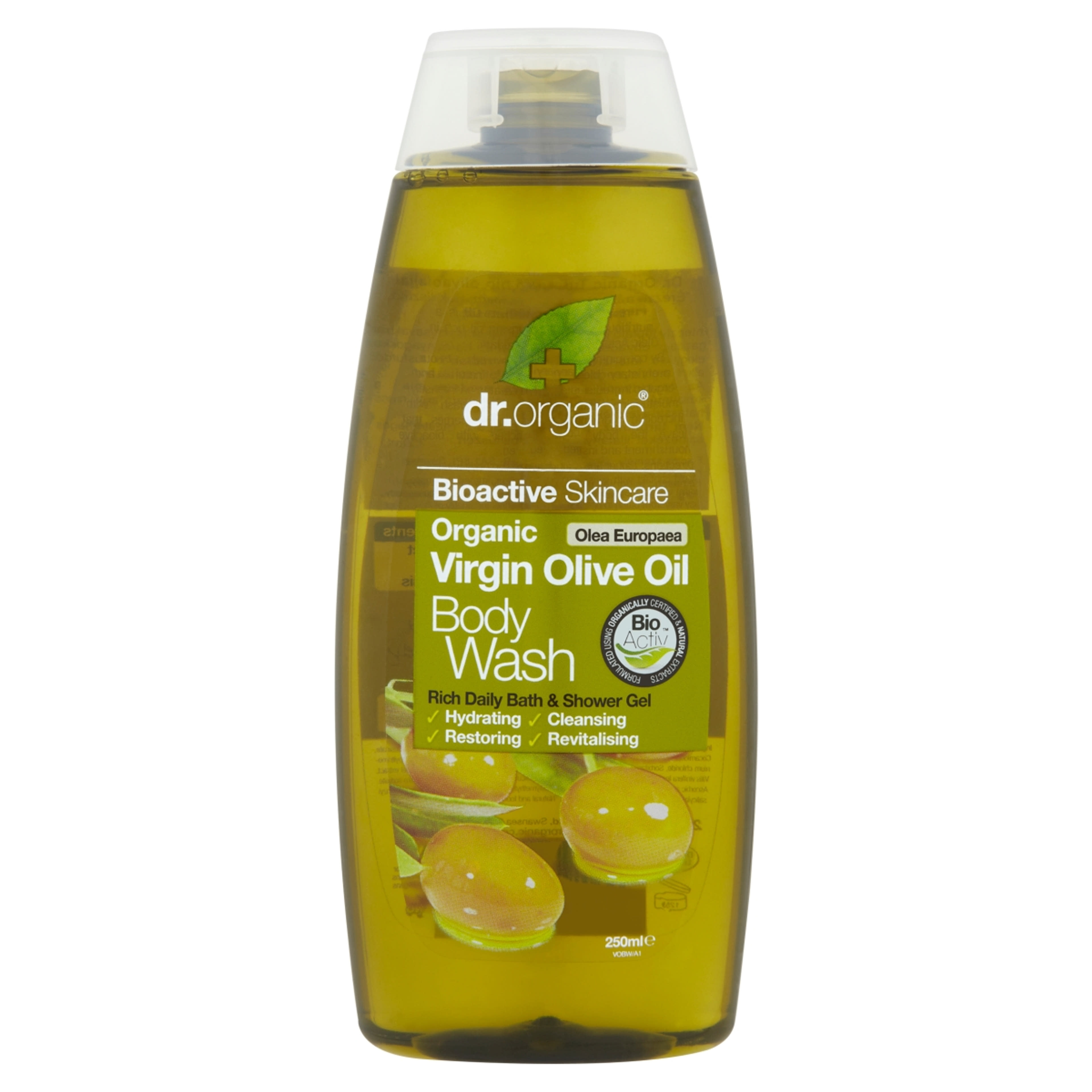 Dr. Organic tusfürdő bio olivaolajjal - 250 ml