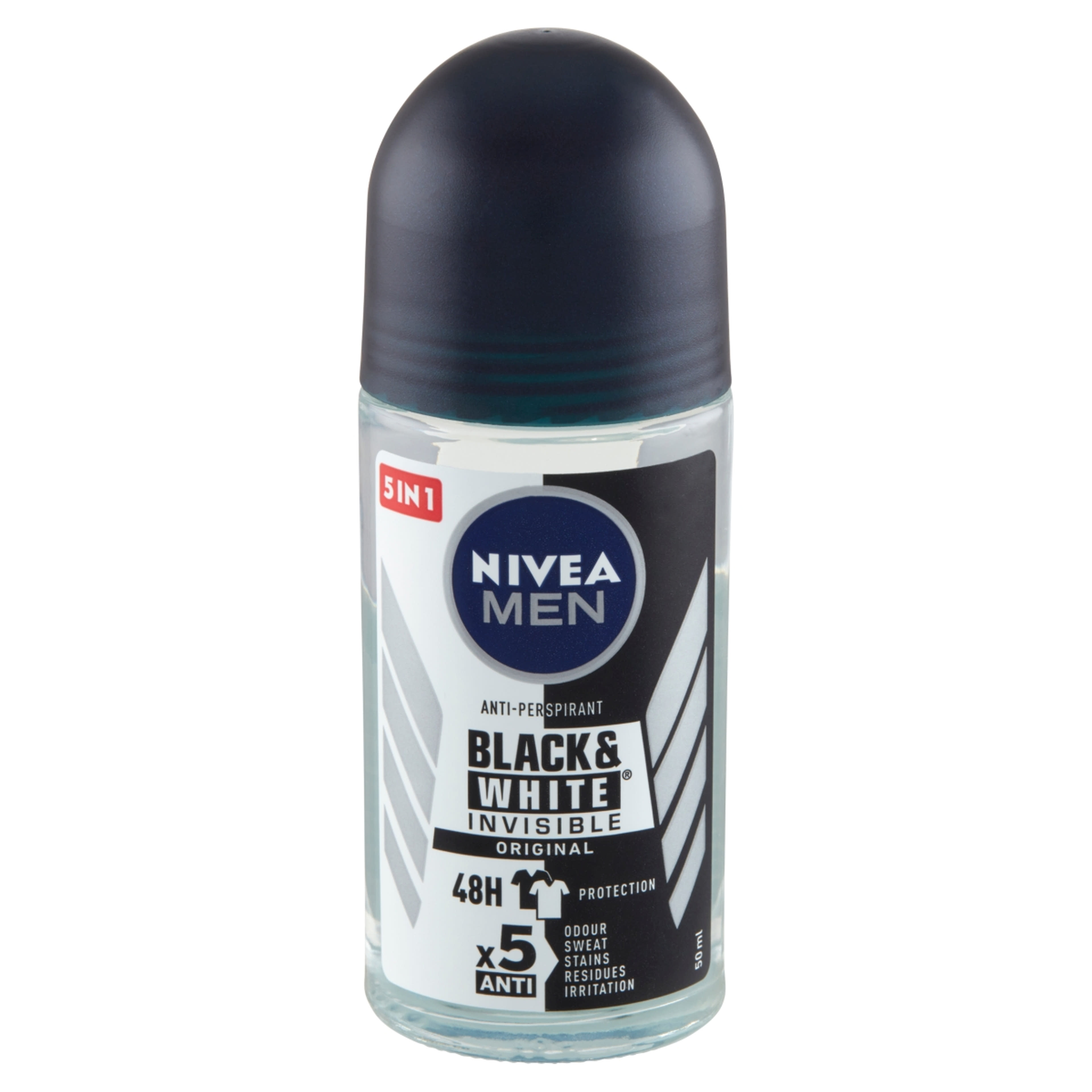 NIVEA MEN Izzadásgátó golyós dezodor Black & White Invisible Power - 50 ml-2