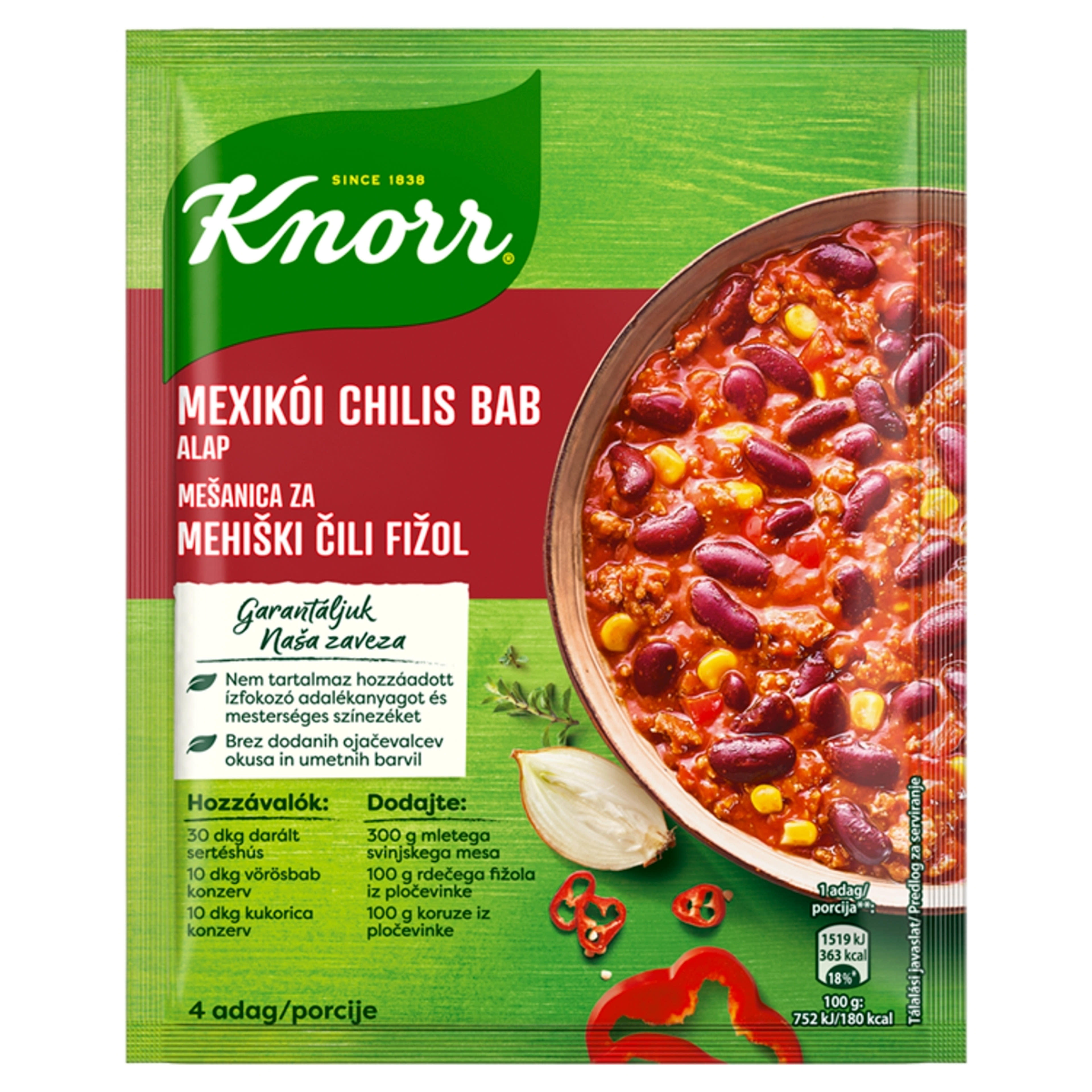 Knorr alap mexikói chilis bab - 50 g-1