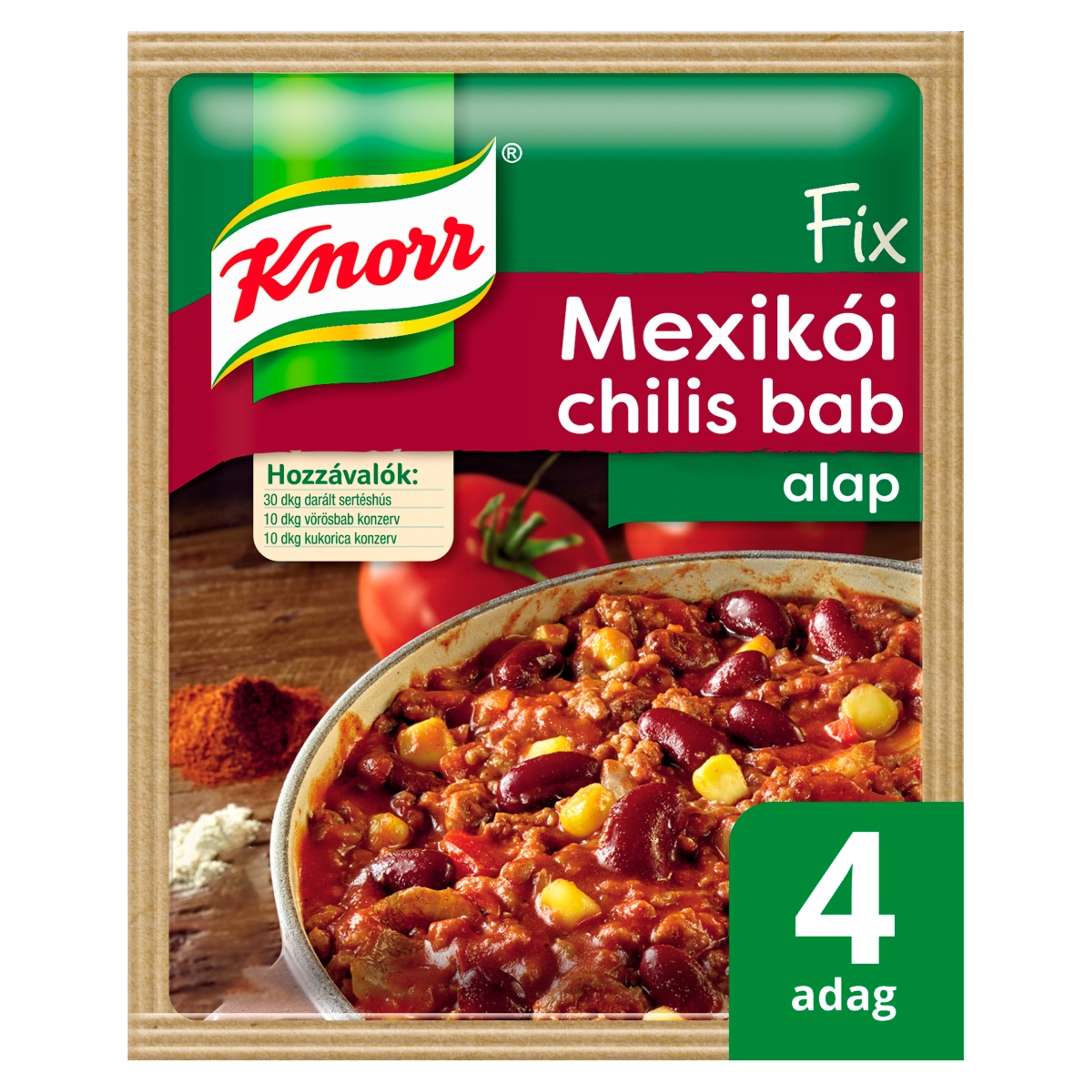 Knorr alap mexikói chilis bab - 50 g-3