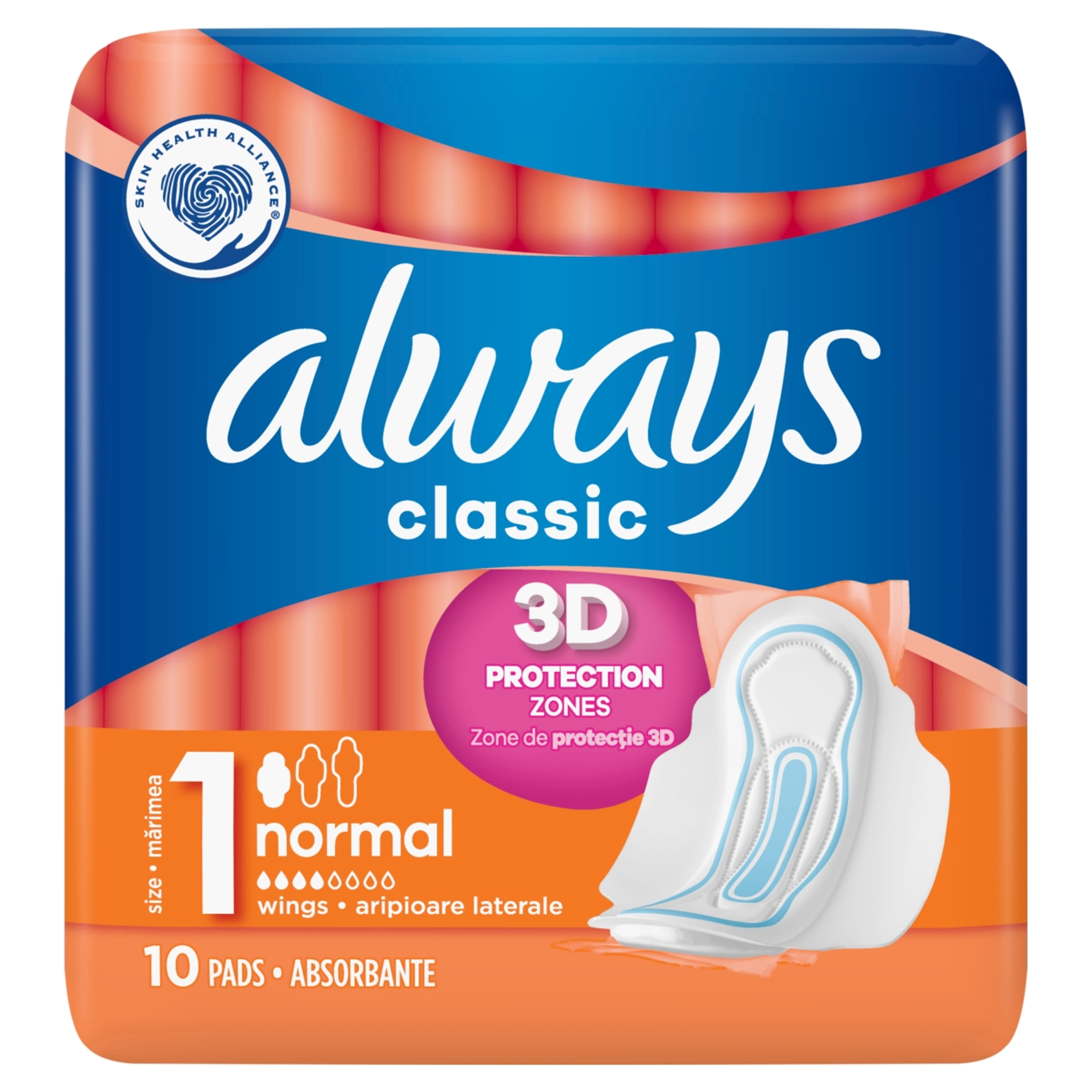 Always Classic Normal egészségügyi betét - 10 db-1