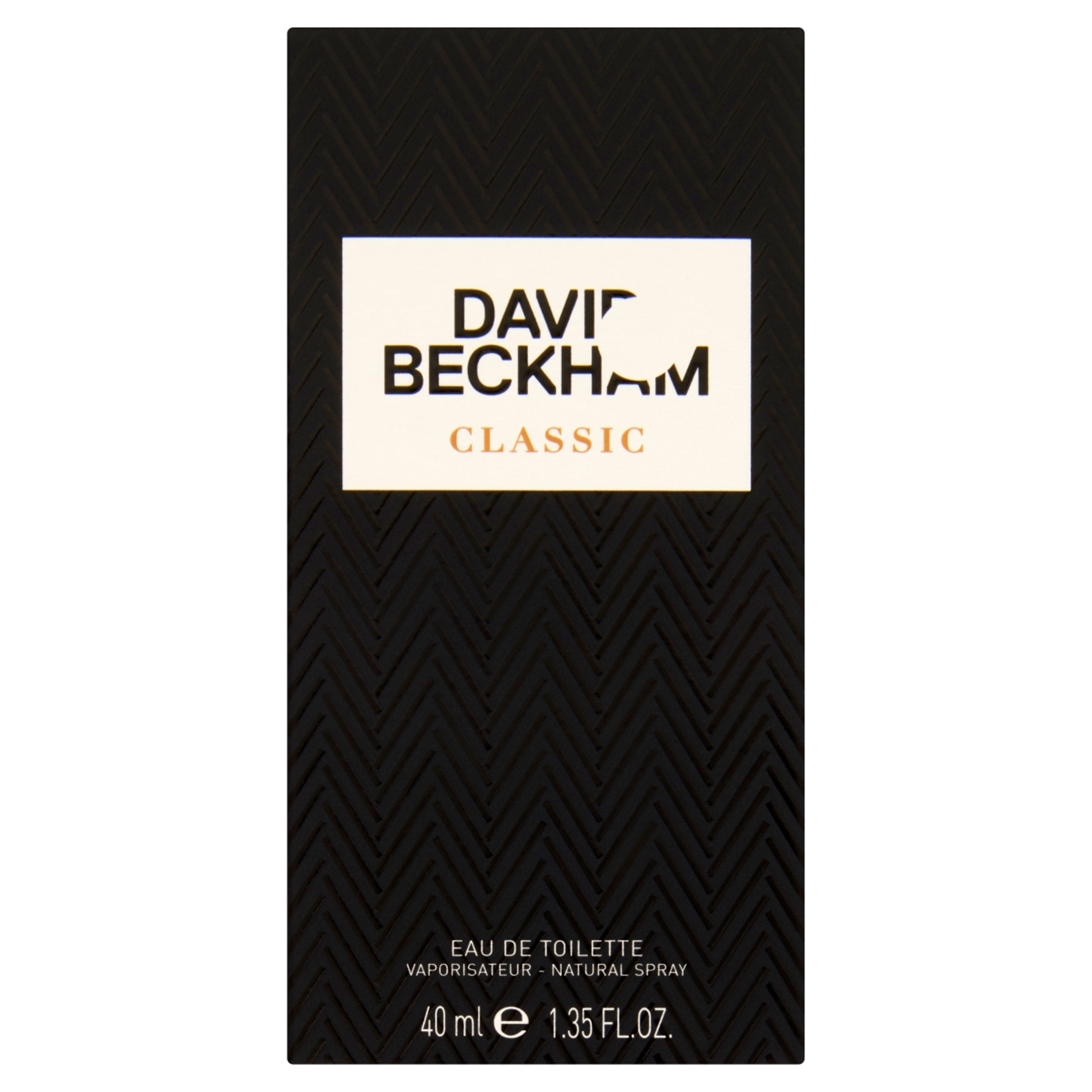 David Beckham Classic férfi Eau de Toilette - 40 ml