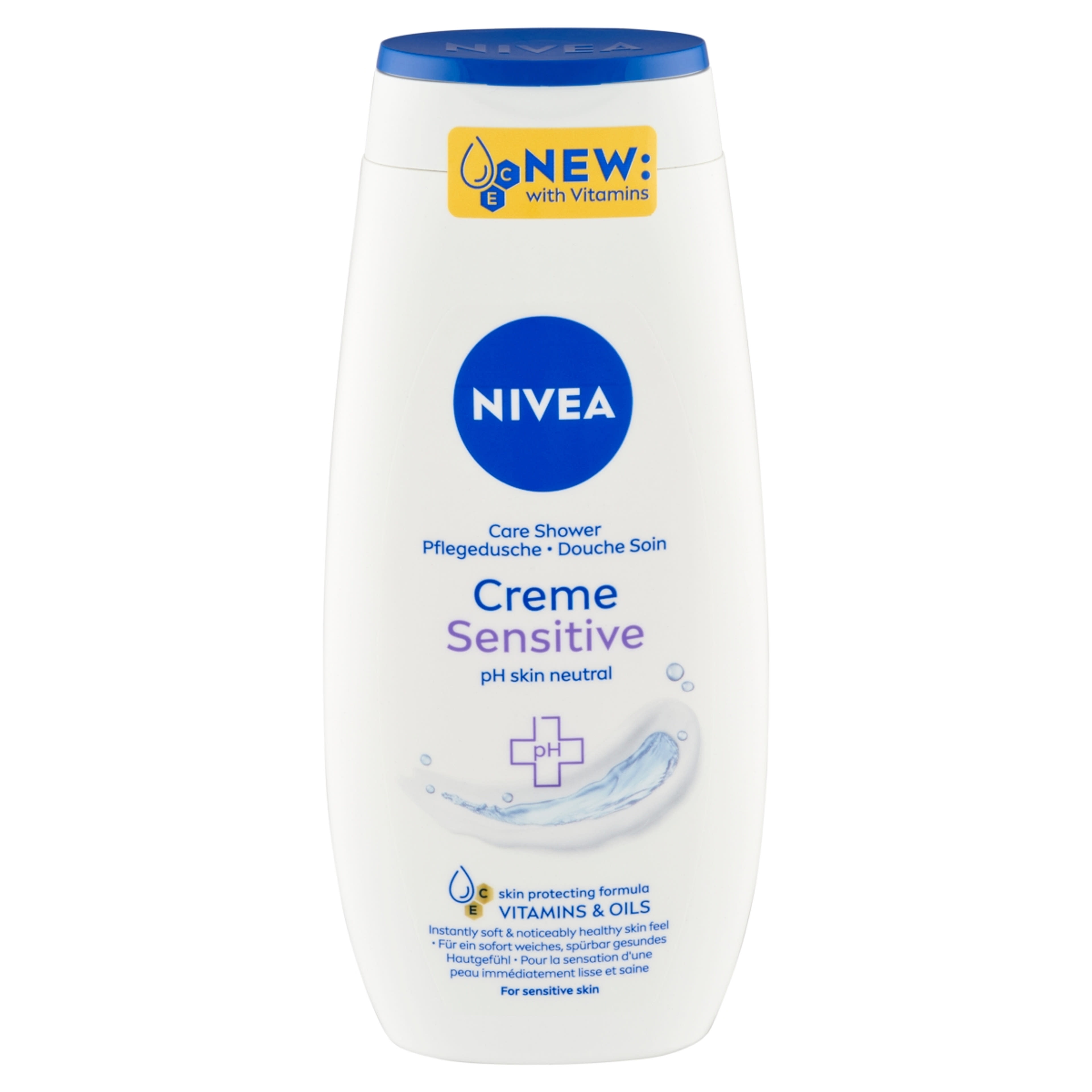 Nivea Creme Sensitive krémtusfürdő - 250 ml-3