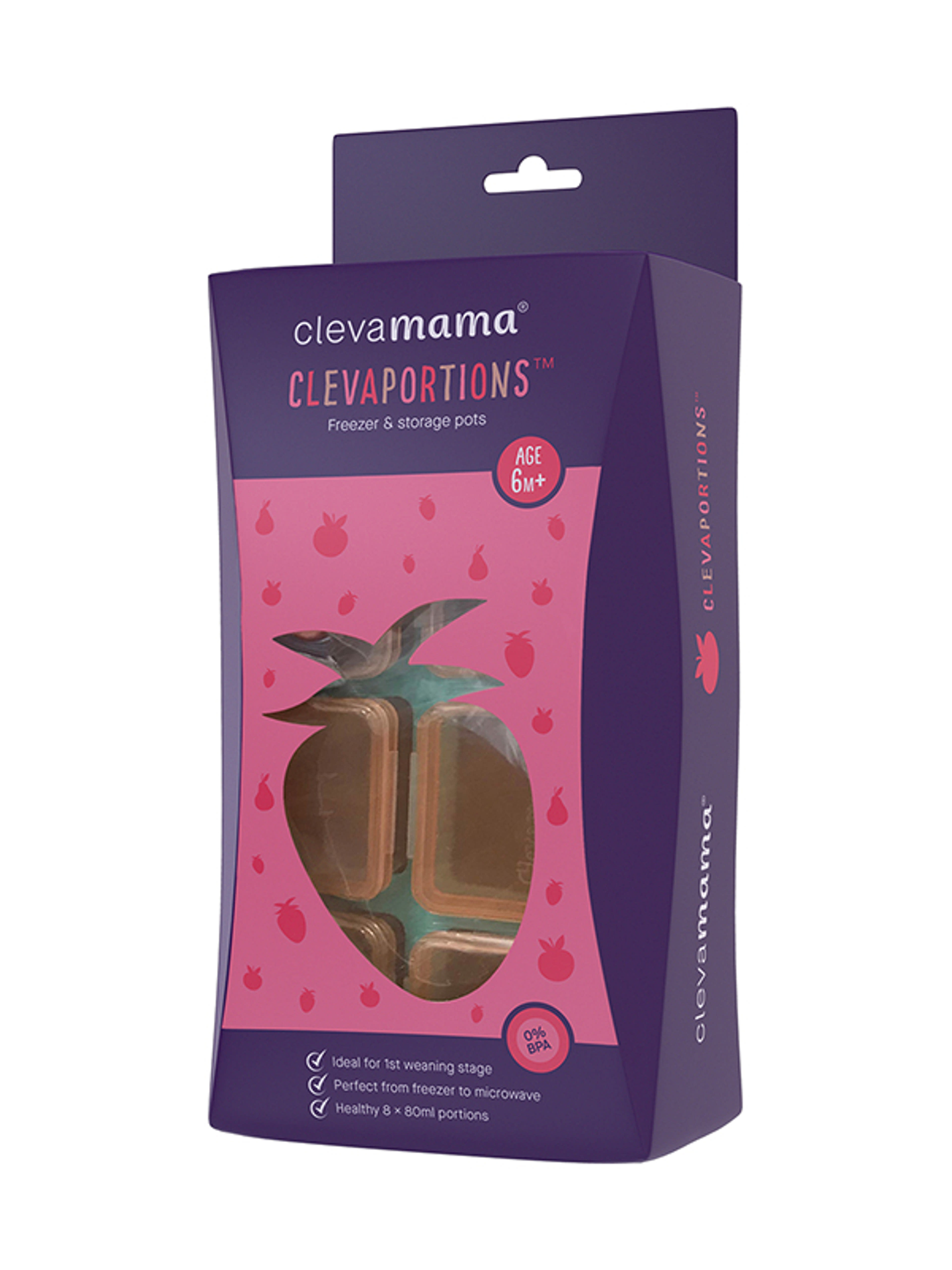 Clevamama  Tárolópohárkák (80 ml) - 8 db-1