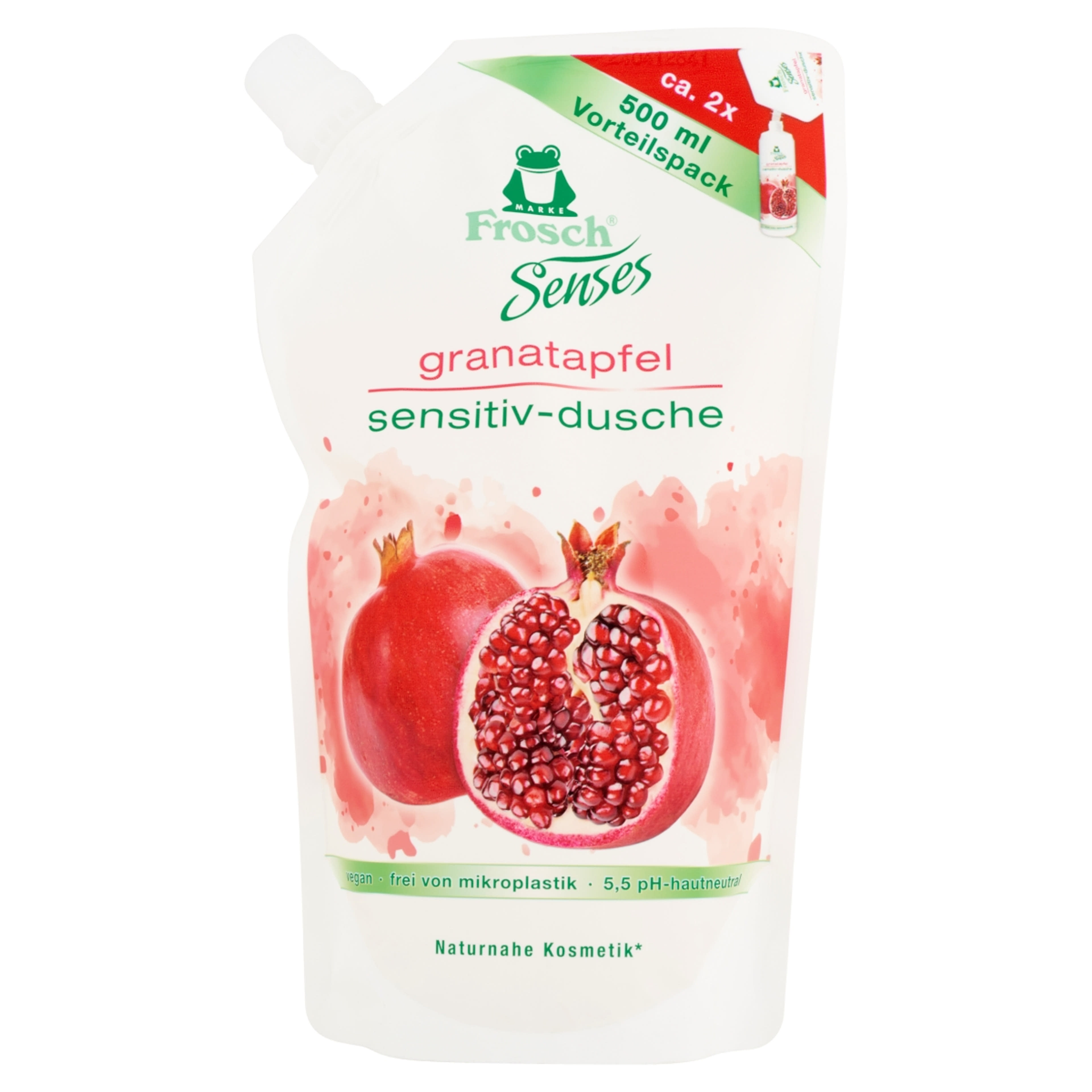 Frosch tusfürdő utántöltő gránátalma - 500 ml-1
