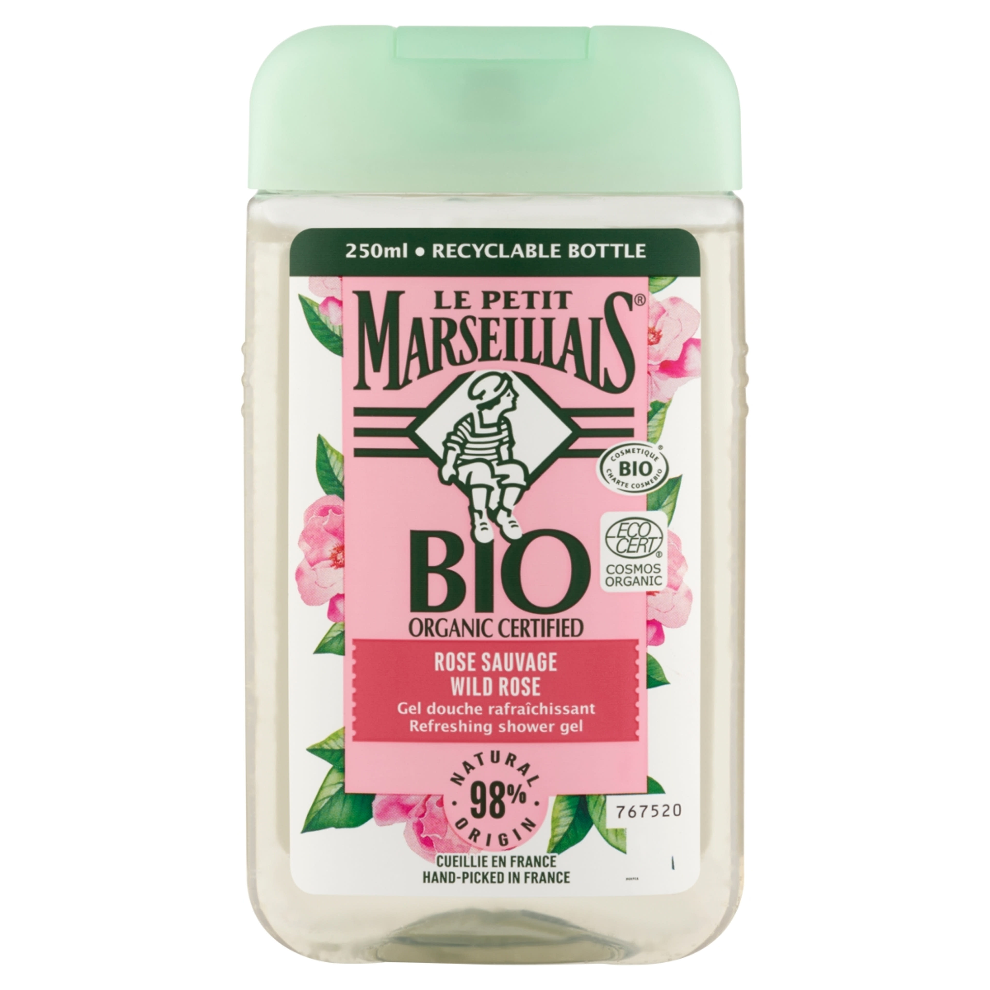 Le Petit Marseillais tusfürdő bio vadrózsával - 250 ml