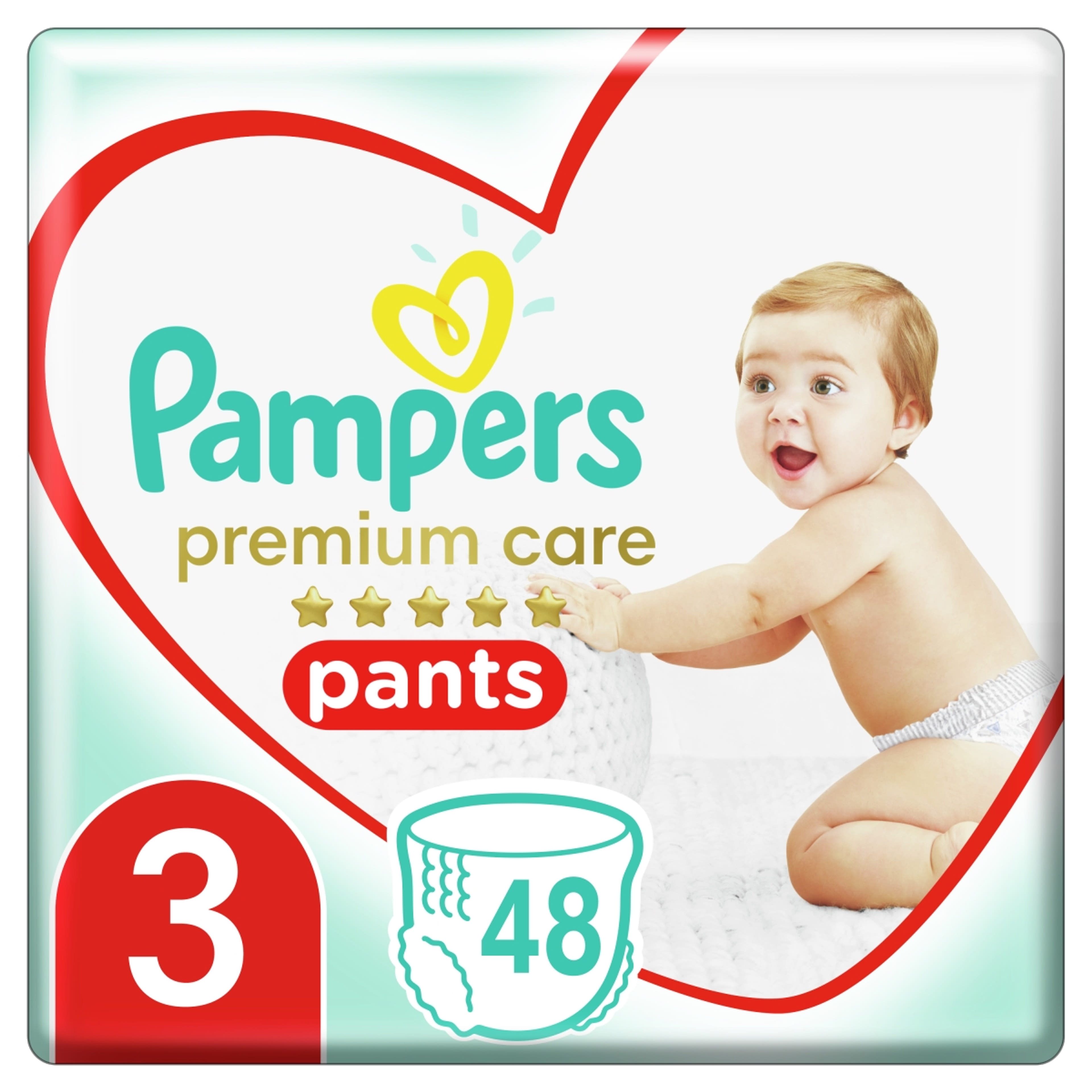 Pampers Premium Care Pants 3-as 6-10kg - 48 db-9