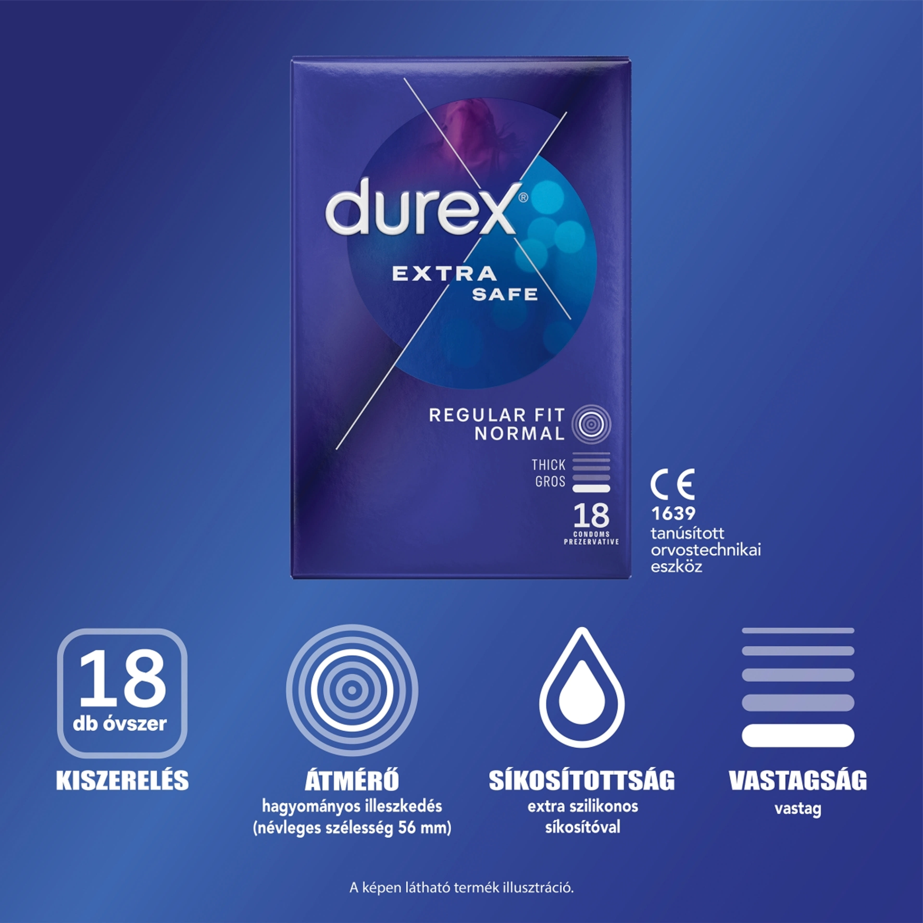 Durex Extra Safe óvszer - 18 db-4