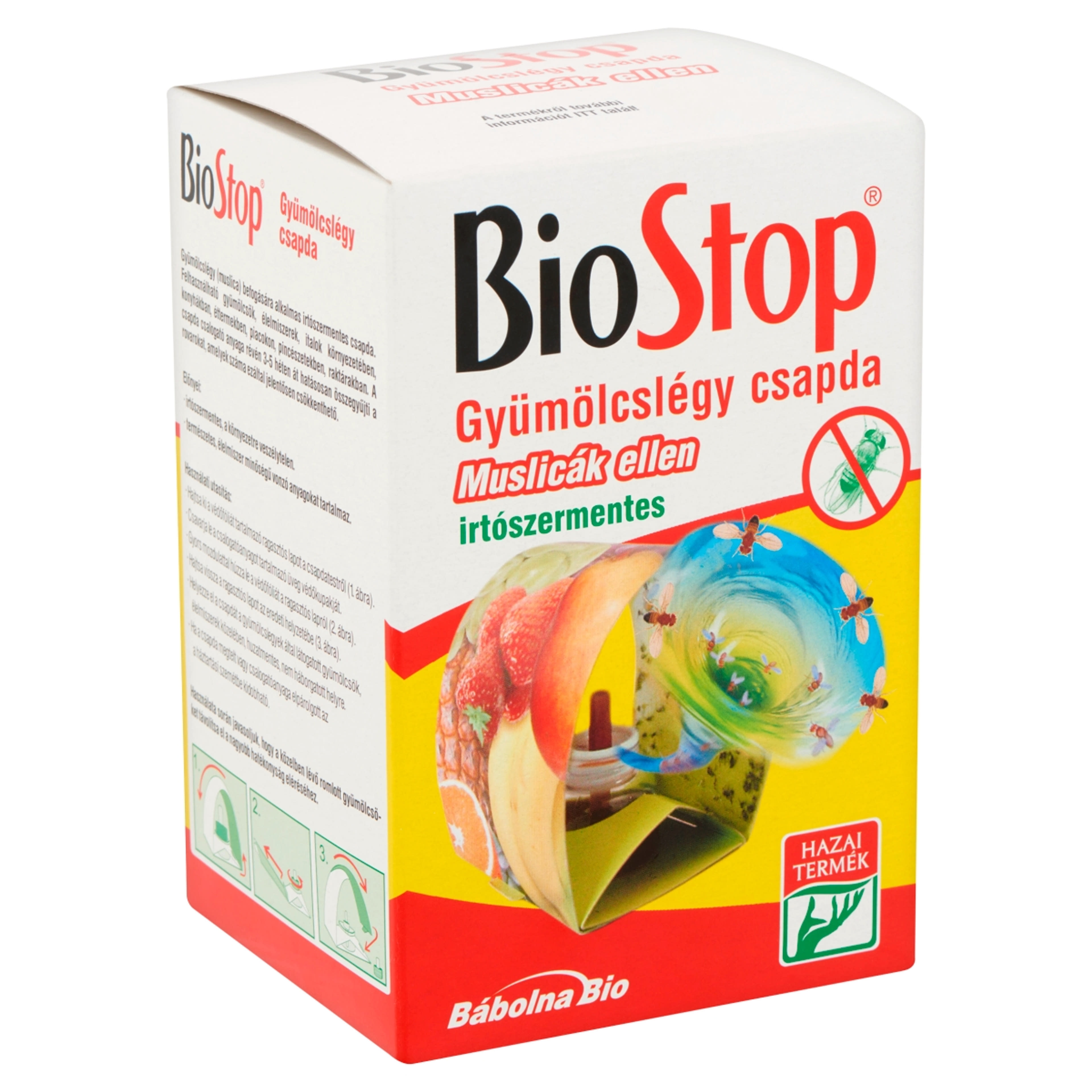 Biostop Gyümölcslégy Csapda - 1 db-2