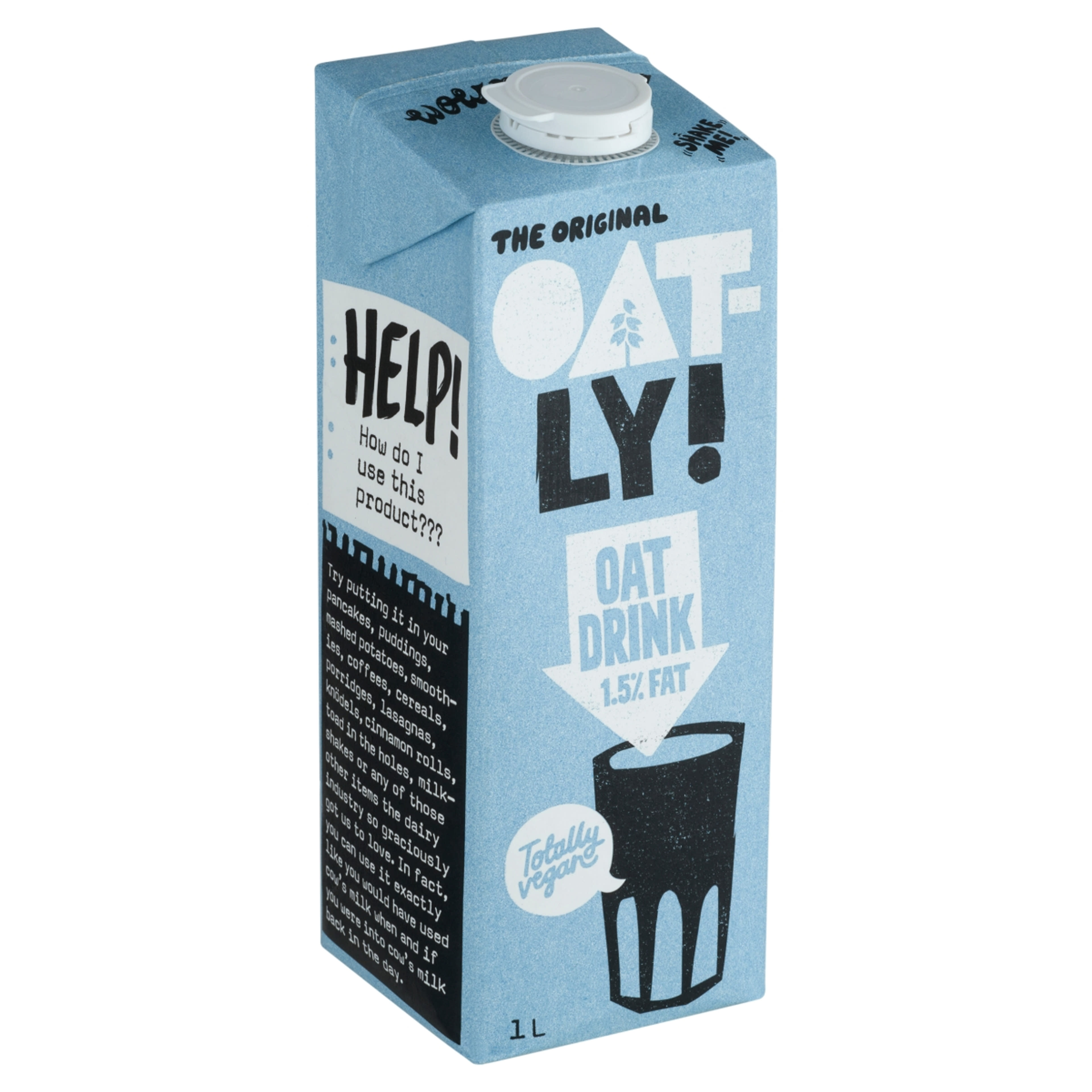 Oatly! zabital hozzáadott vitaminokkal és ásványi anyagokkaln - 1000 ml-2