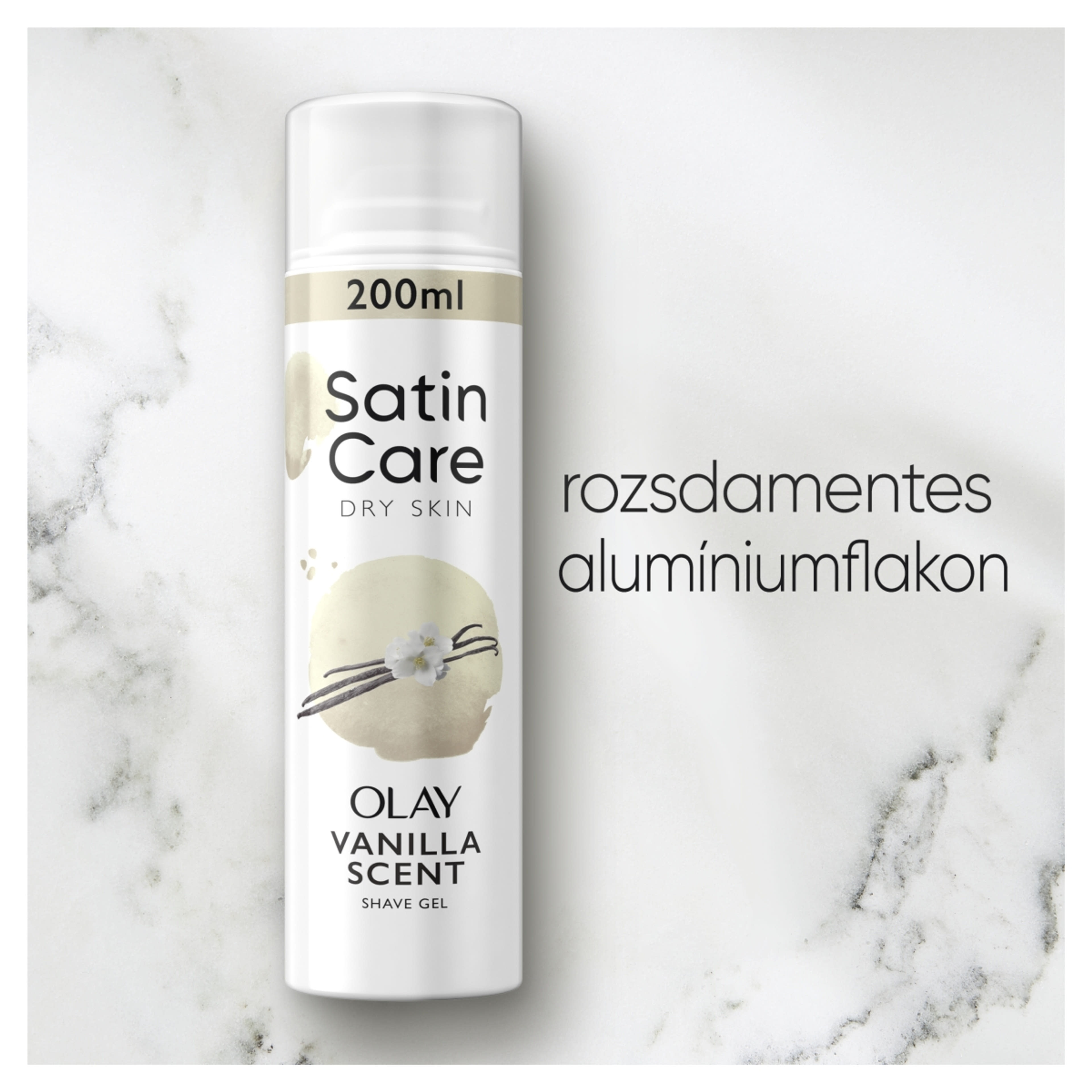 Gillette Satin Care Vanillla Dream borotvazselé - 200ml-5