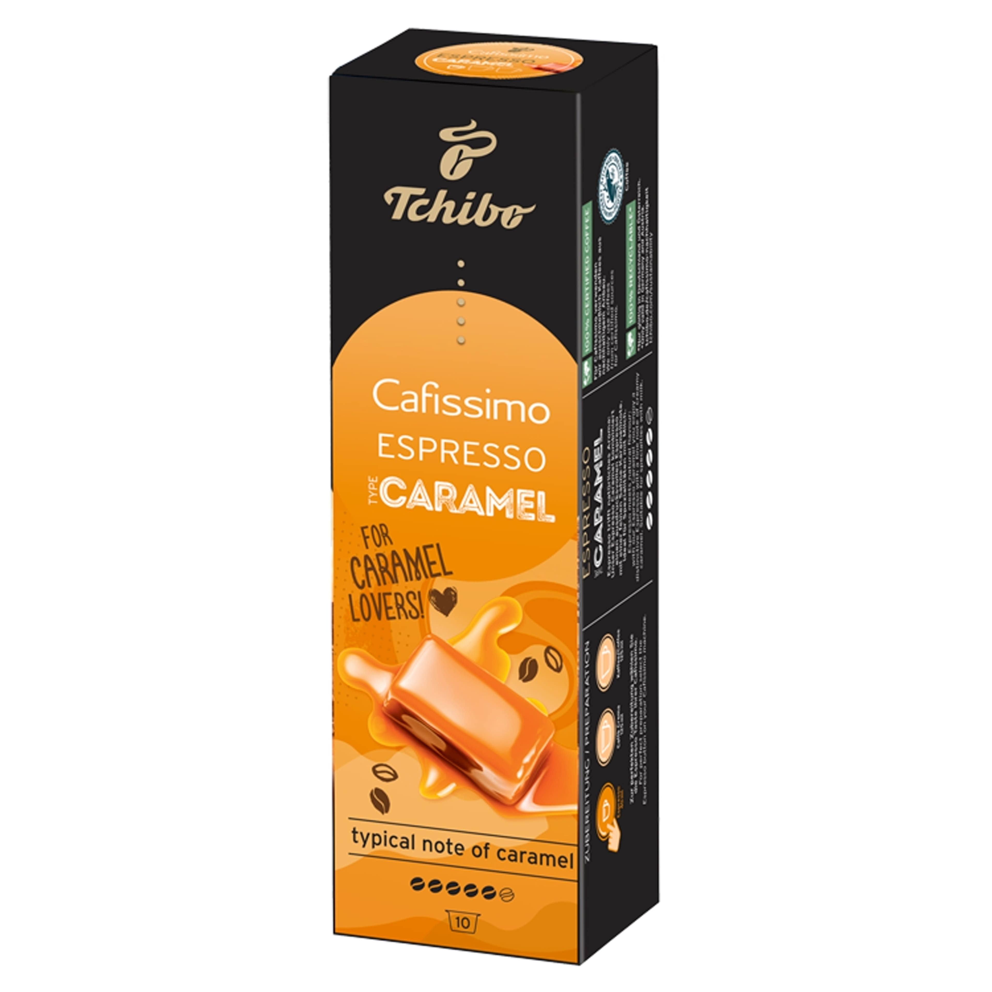 Tchibo Caramel Cafissimo kávékapszula - 10 db-2