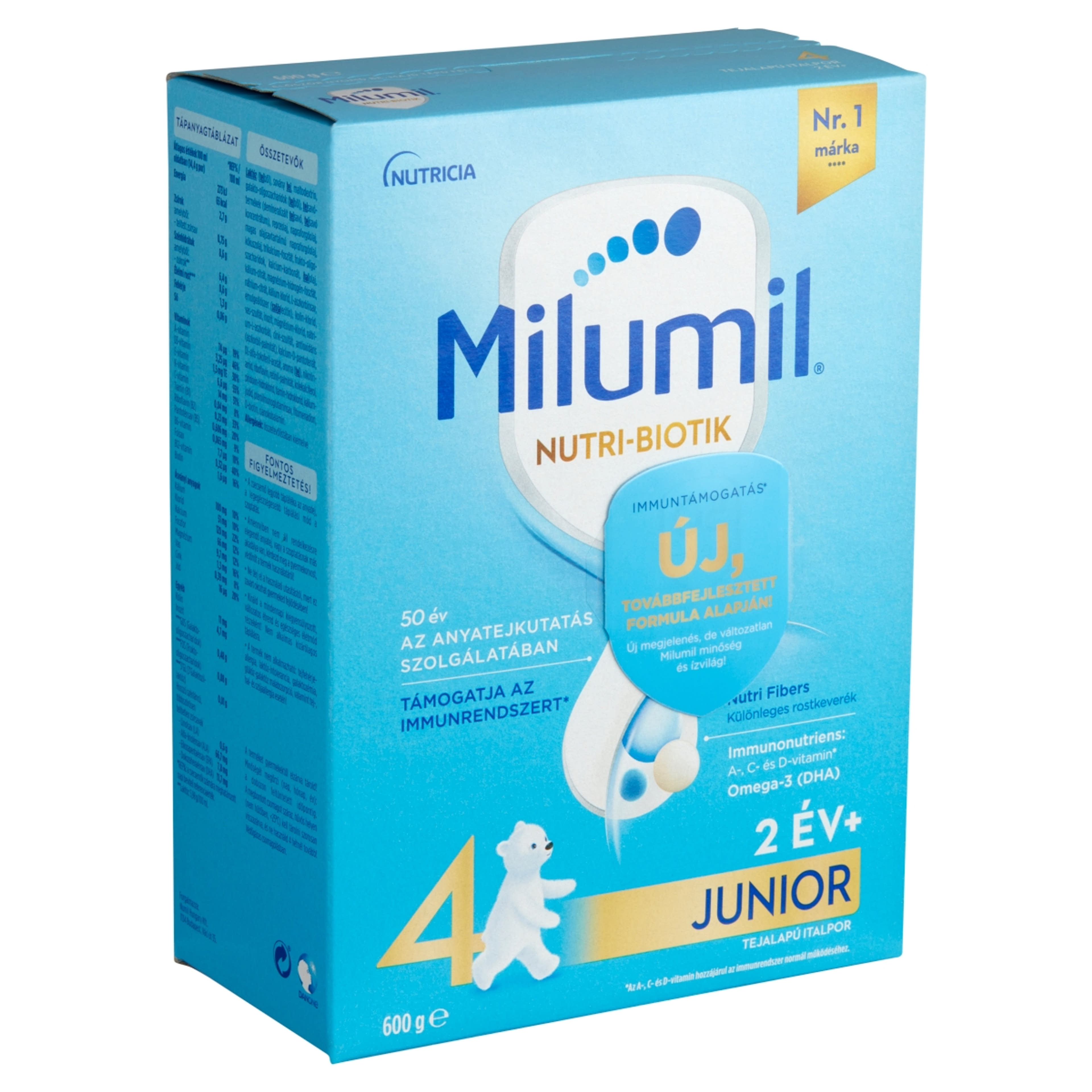 Milumil 4 Junior ital 2 éves kortól - 600 g-2