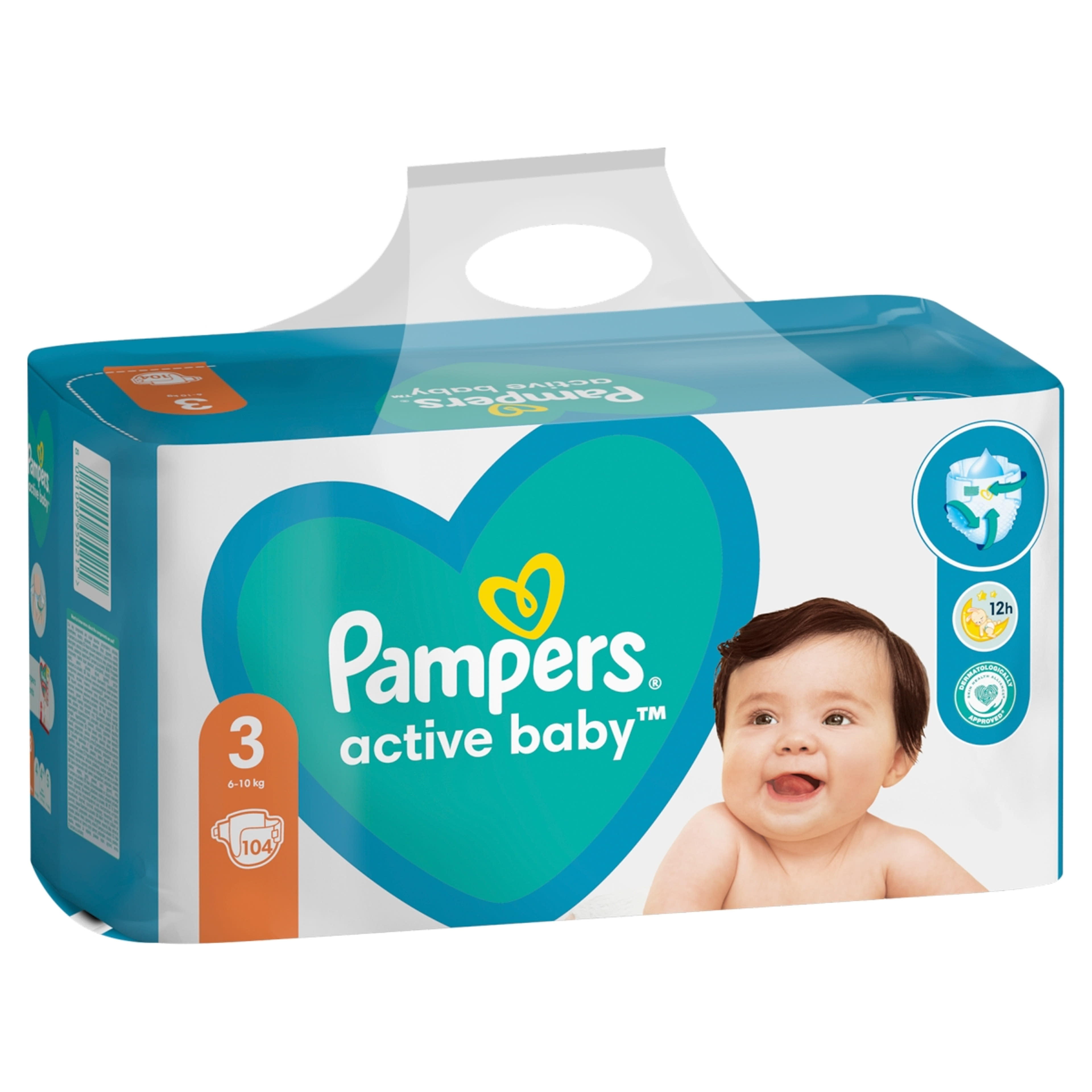 Pampers Giant Pack+ 3-as 6-10kg - 104 db-2