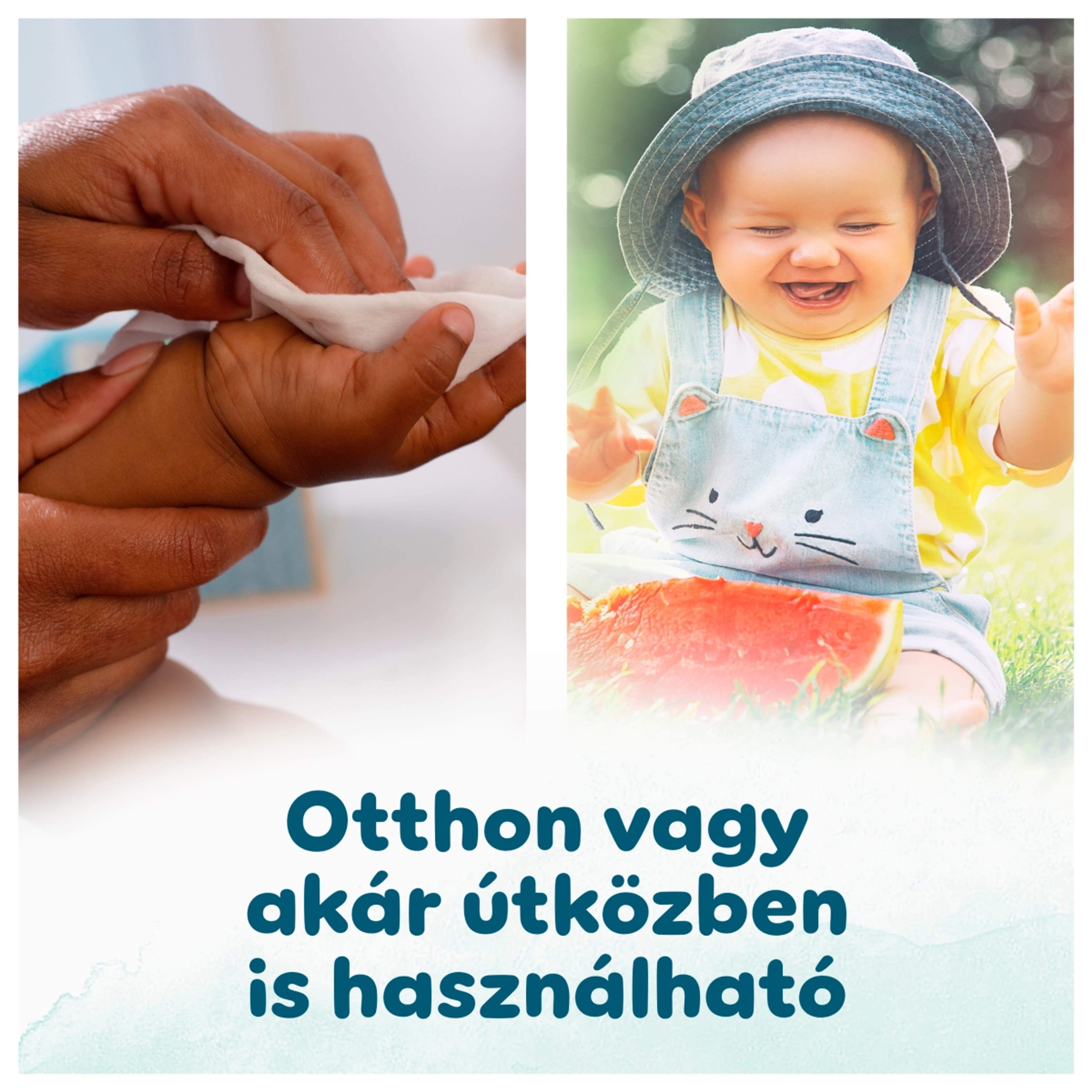 Pampers Harmonie Aqua nedves törlőkendő 6x48 db - 288 db-6