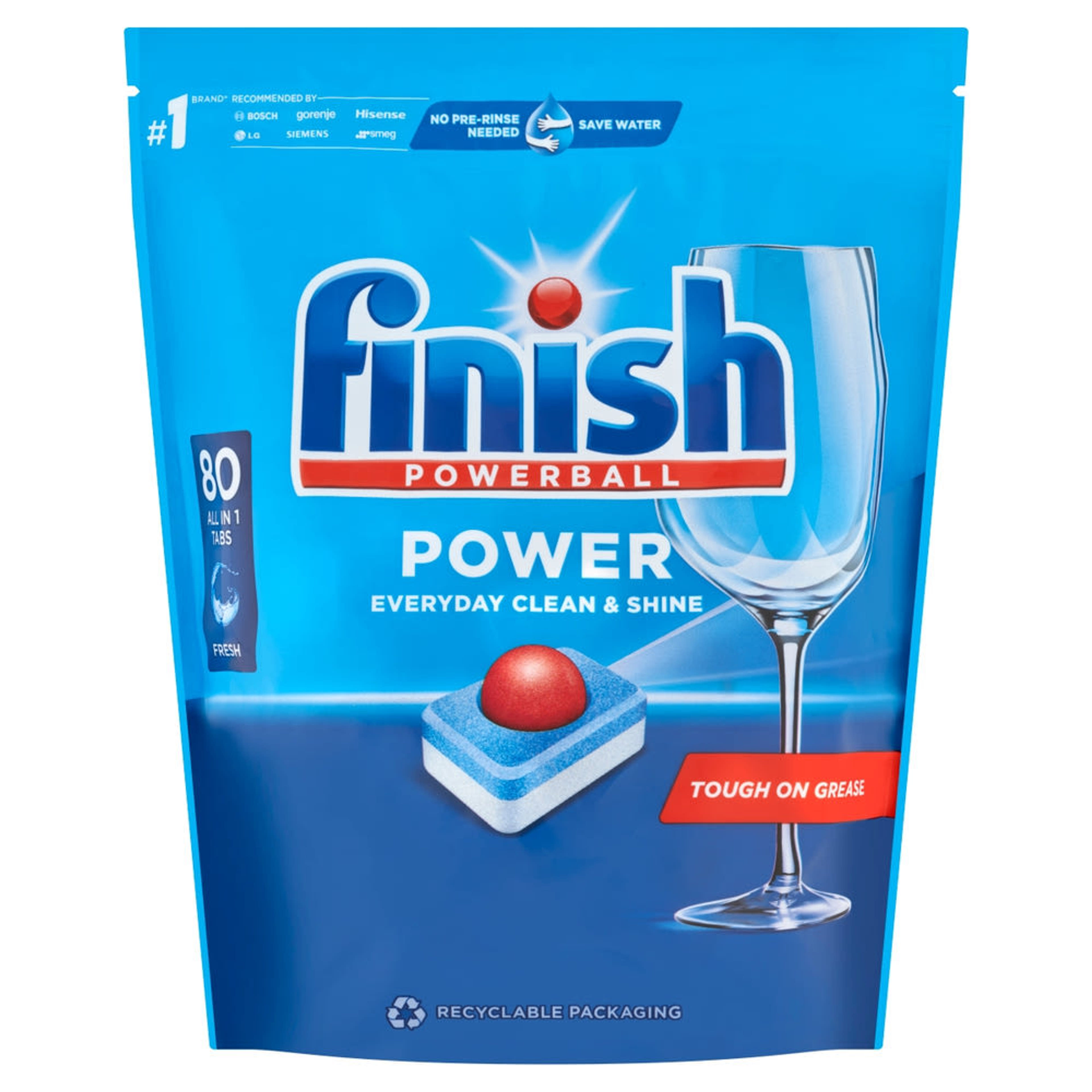 Finish All In 1 tabletta - 80 db