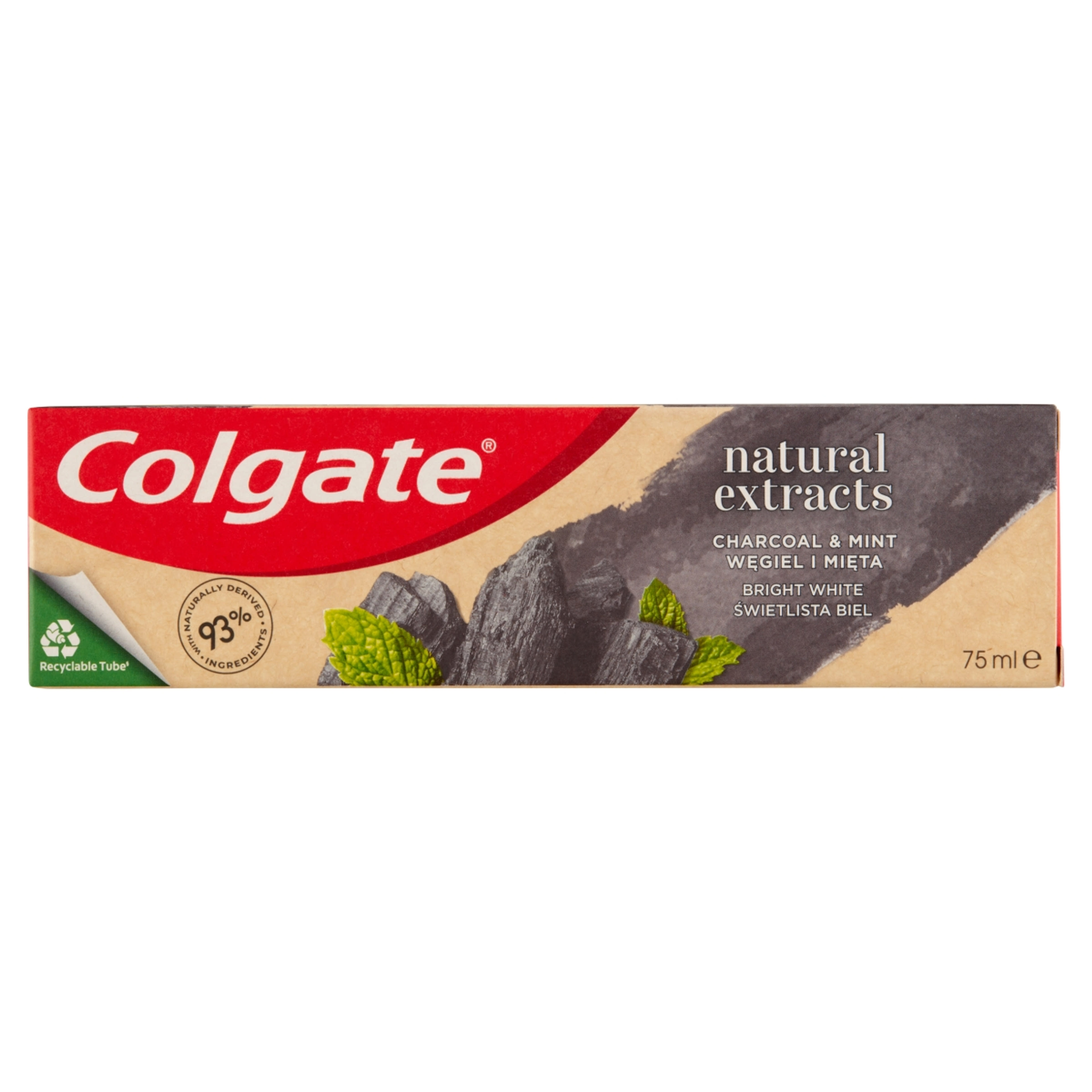 Colgate Natural Extracts Charcoal fogkrém - 75 ml