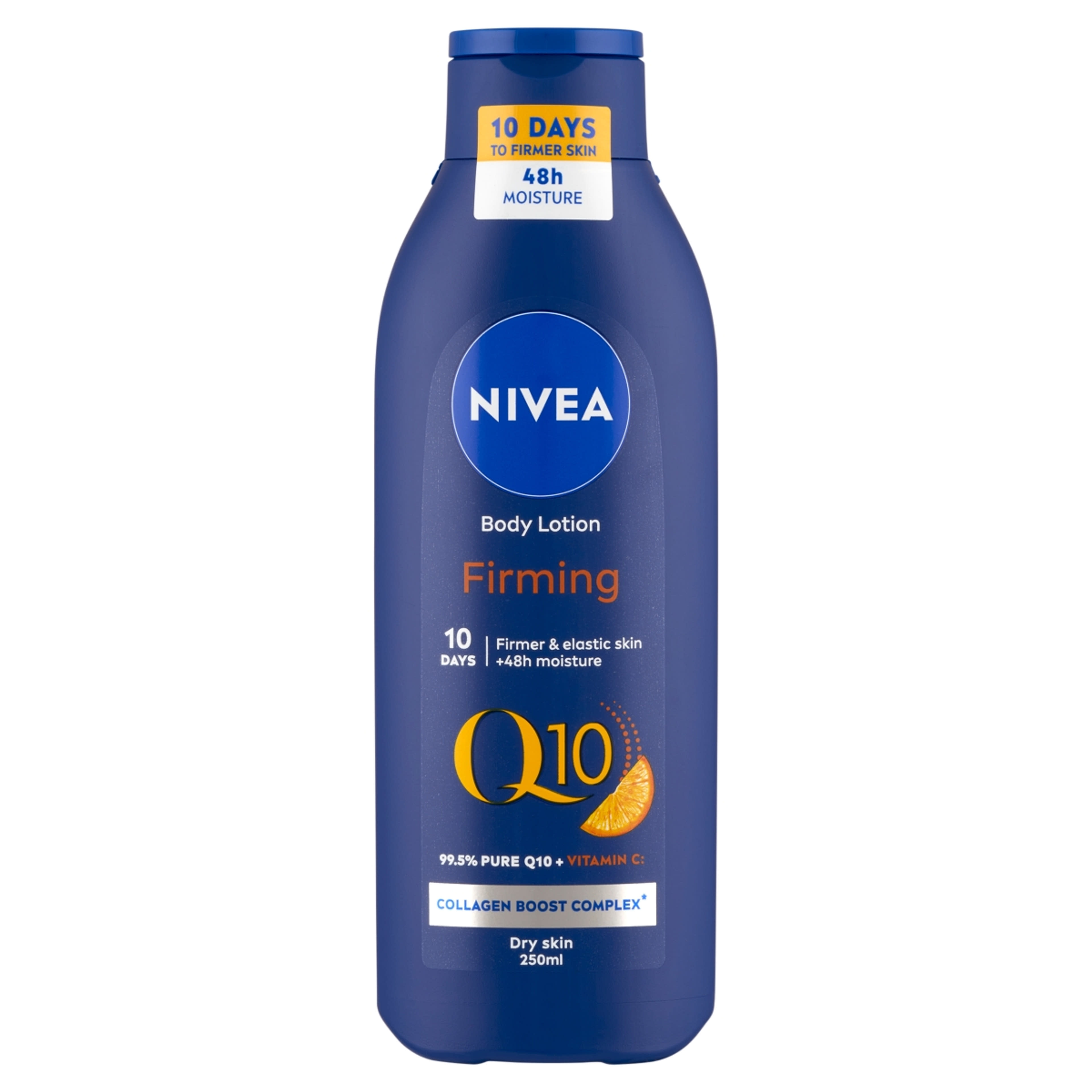 Nivea Q10 bőrfeszesítő testápoló tej C-vitaminnal - 250 ml