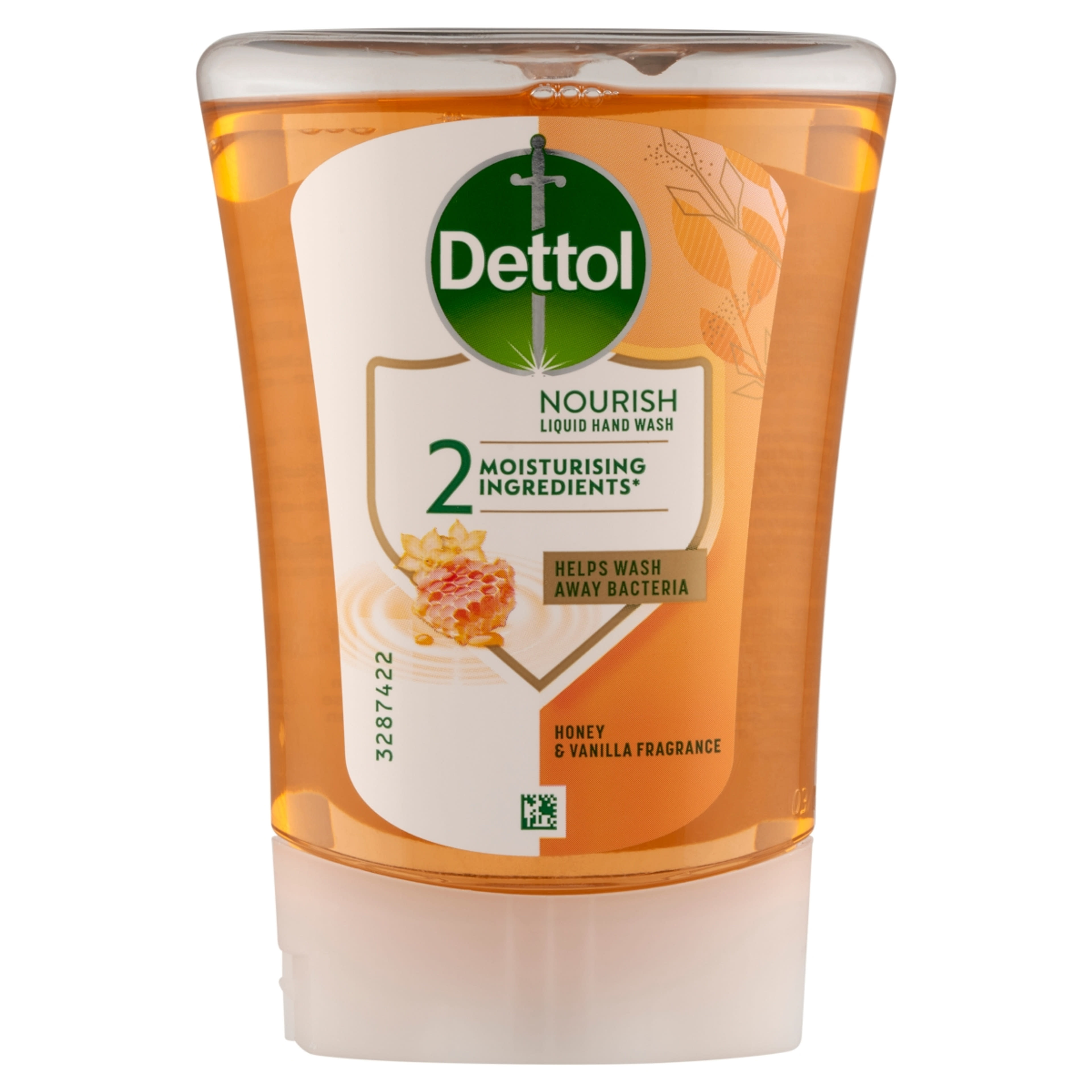 Dettol méz illatú utántöltő érintés nélküli kézmosó készülékhez - 250 ml-1