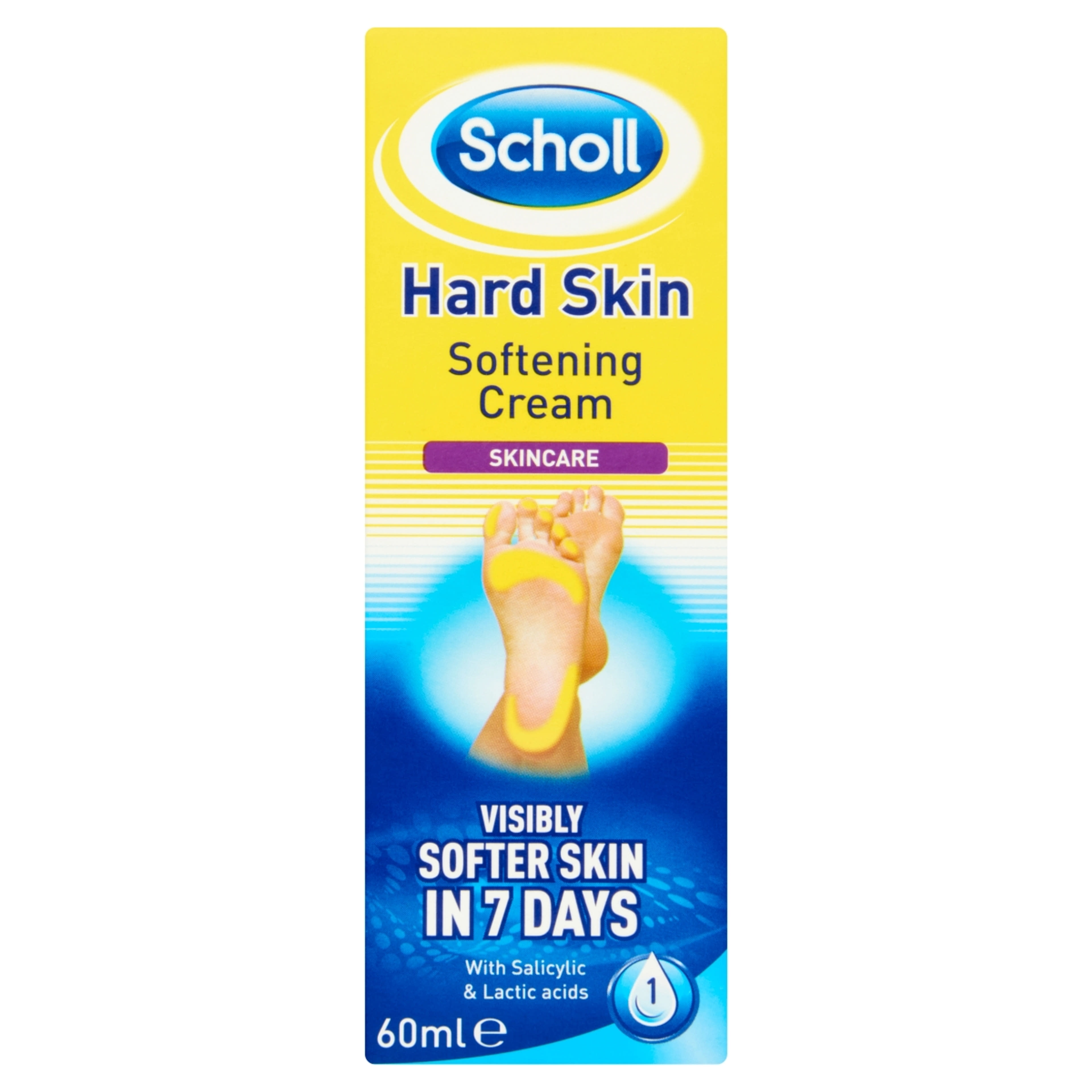 Scholl bőrkeményedés elleni puhító krém - 60 ml