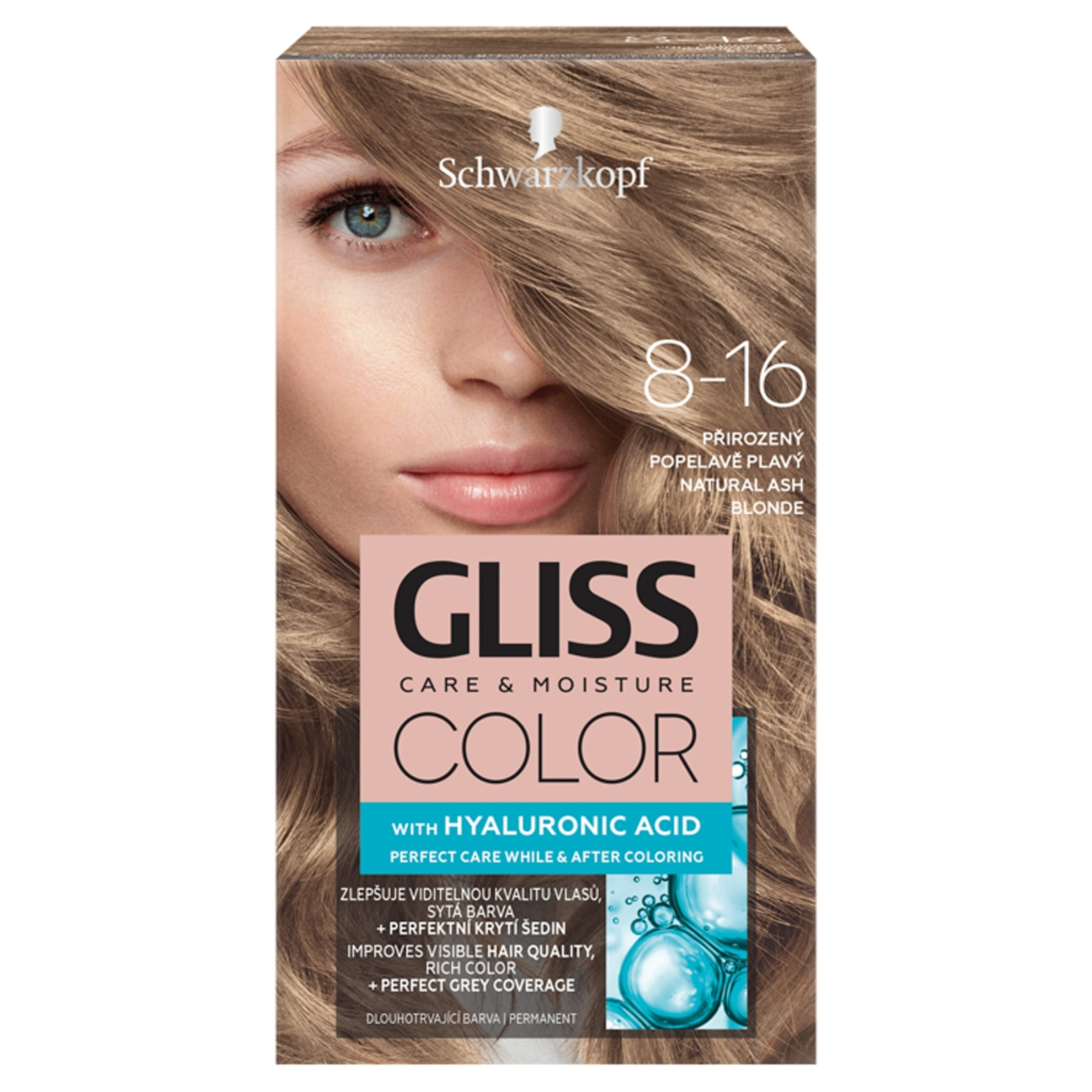 Gliss color 8-16 természetes hamuszőke - 1 db
