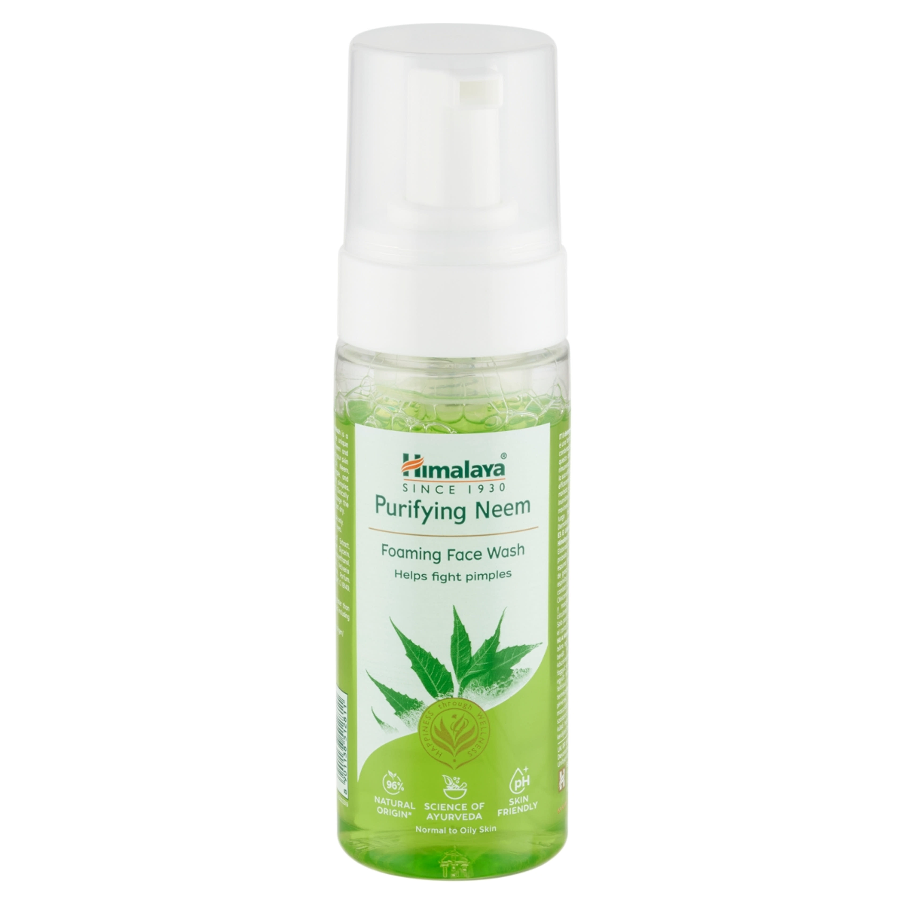 Himalaya Herbals Nim arclemosó normál és zsíros bőrre - 150 ml-2