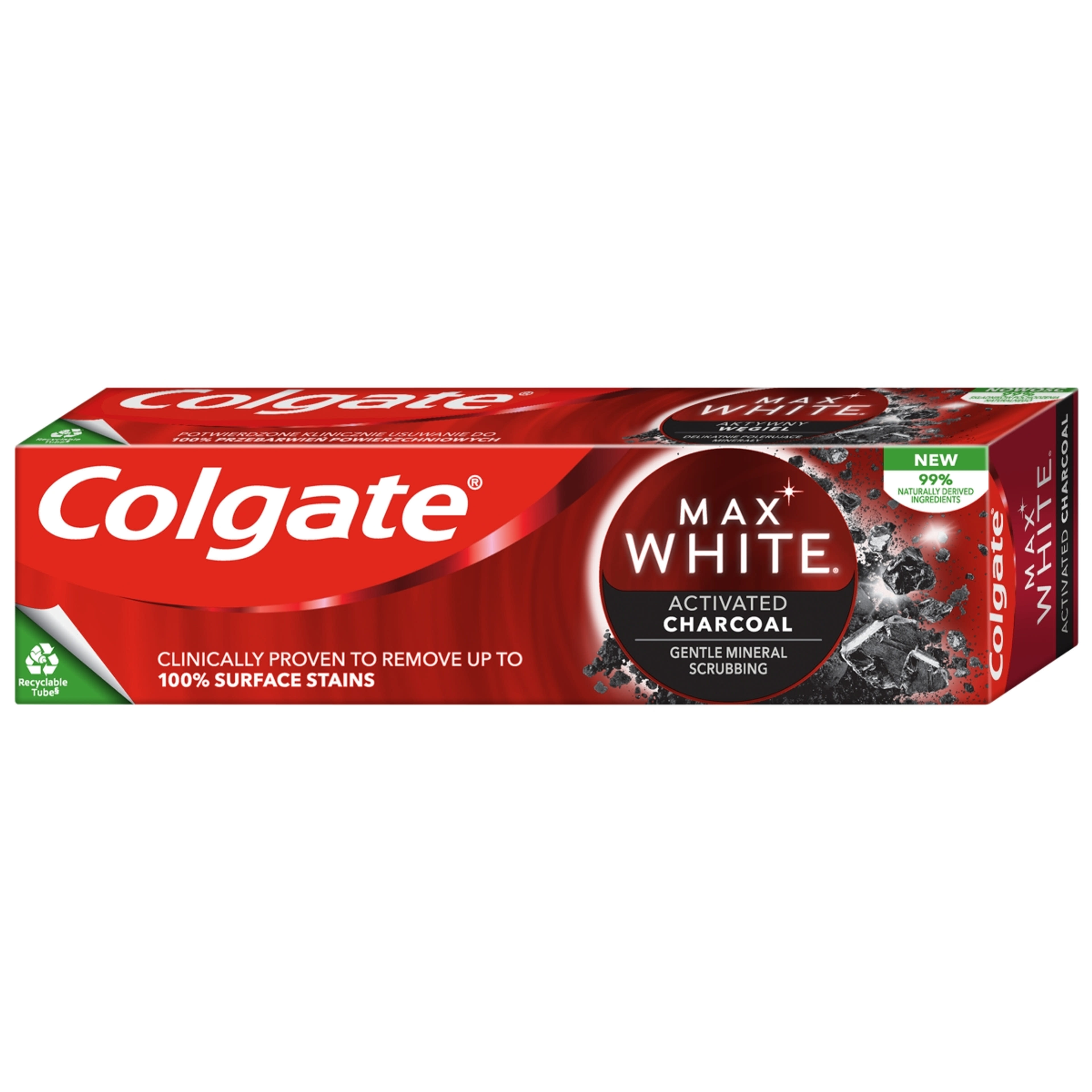 Colgate Max White Charcoal fogfehérítő fogkrém - 75 ml-9