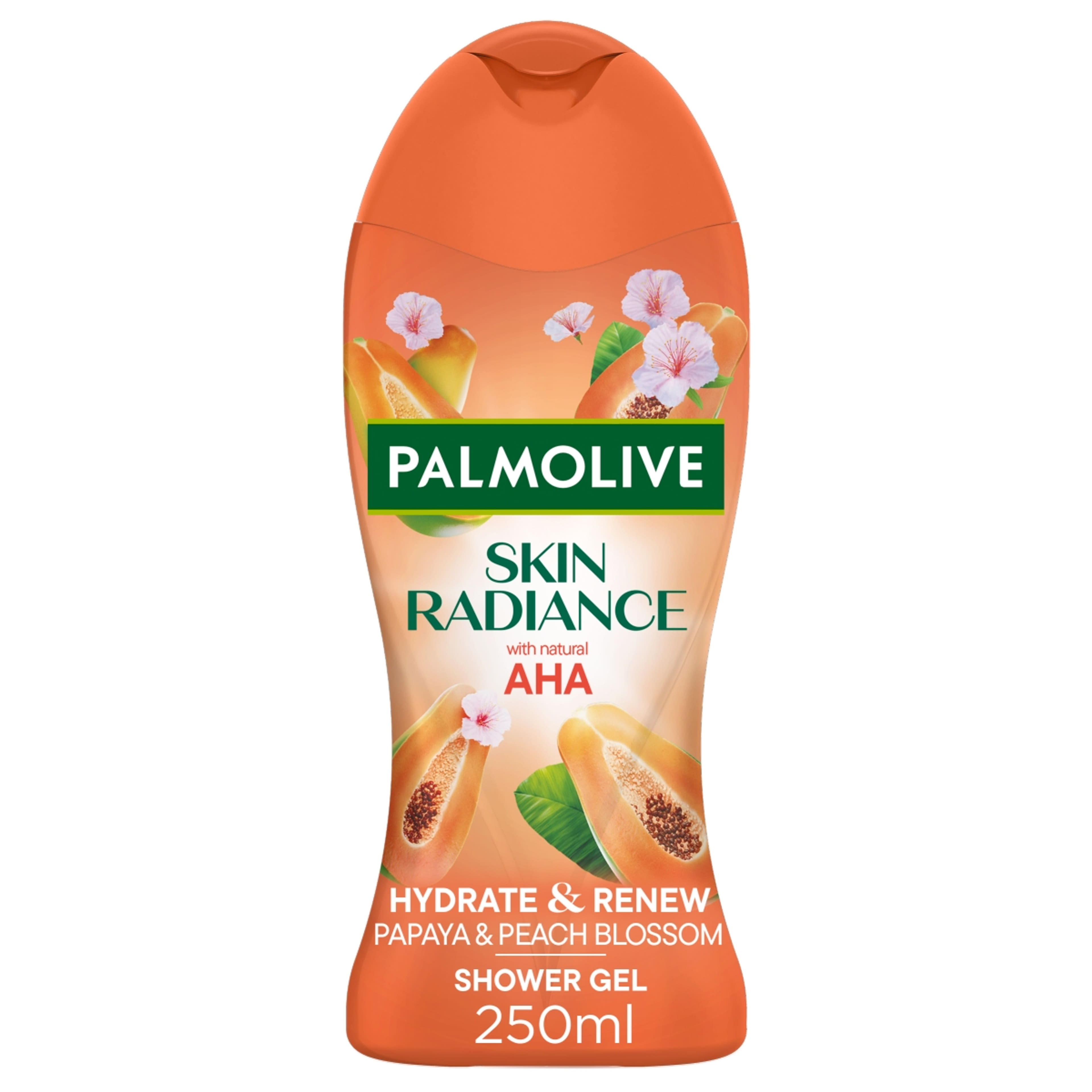 Palmolive Skin Radiance Papaya & Peach AHA savas tusfürdő - 250 ml-1